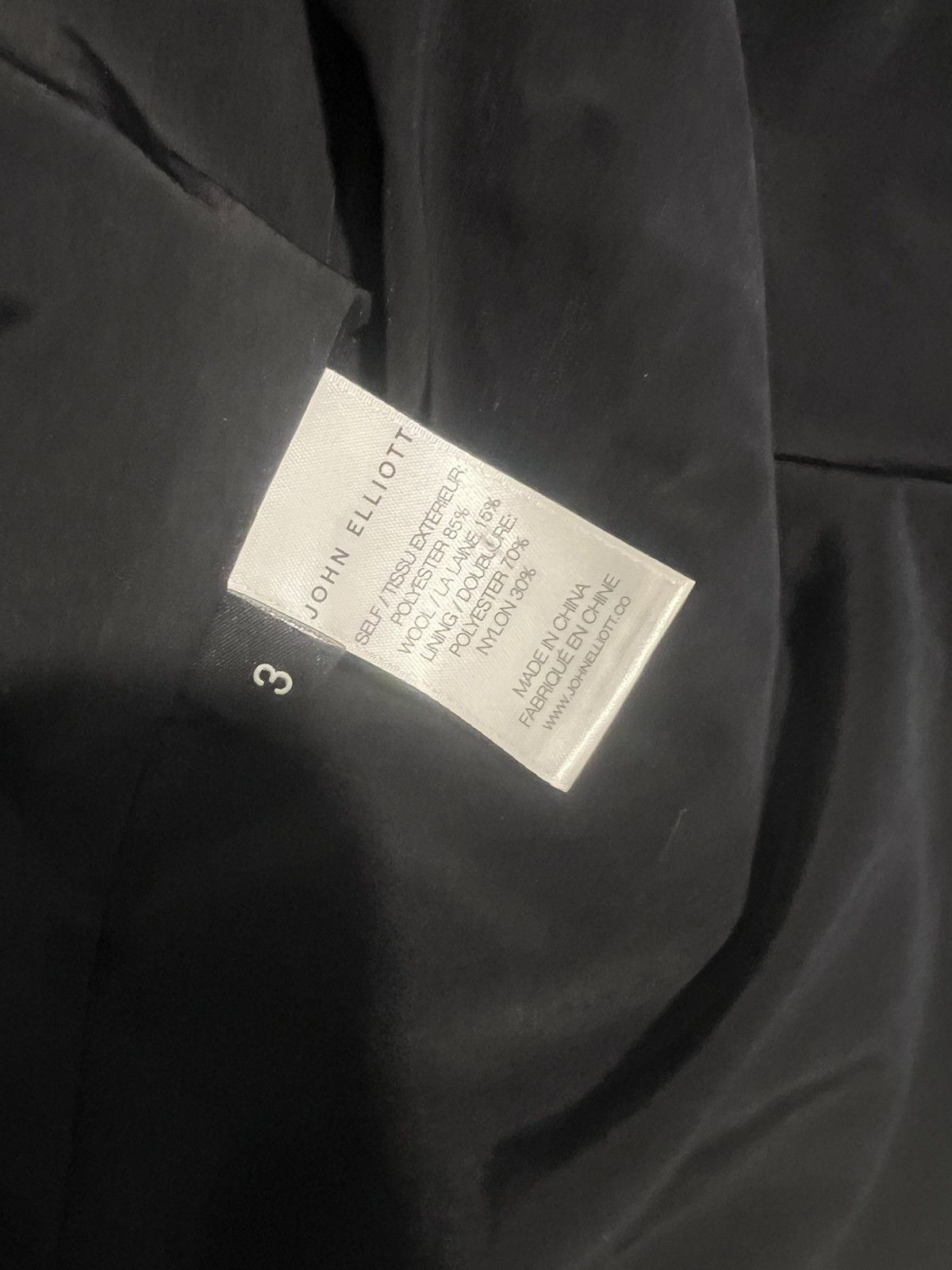 John Elliott John Elliott fleece jacket. 3/L Size US L / EU 52-54 / 3 - 9 Thumbnail
