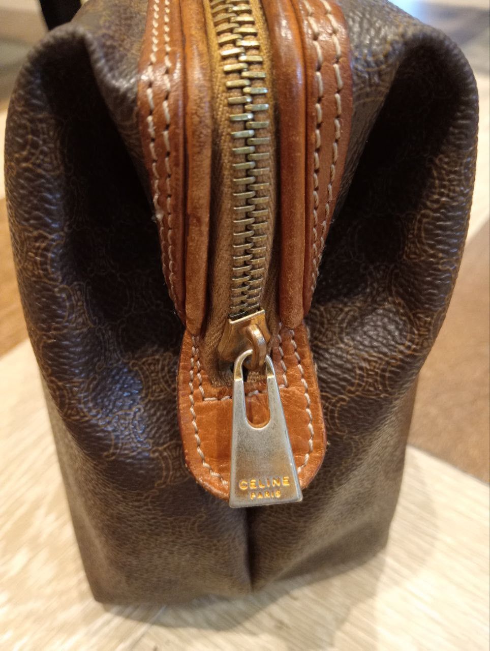 Celine VINTAGE CELINE PARIS MONOGRAM CLUTCH BAG Size ONE SIZE - 8 Thumbnail