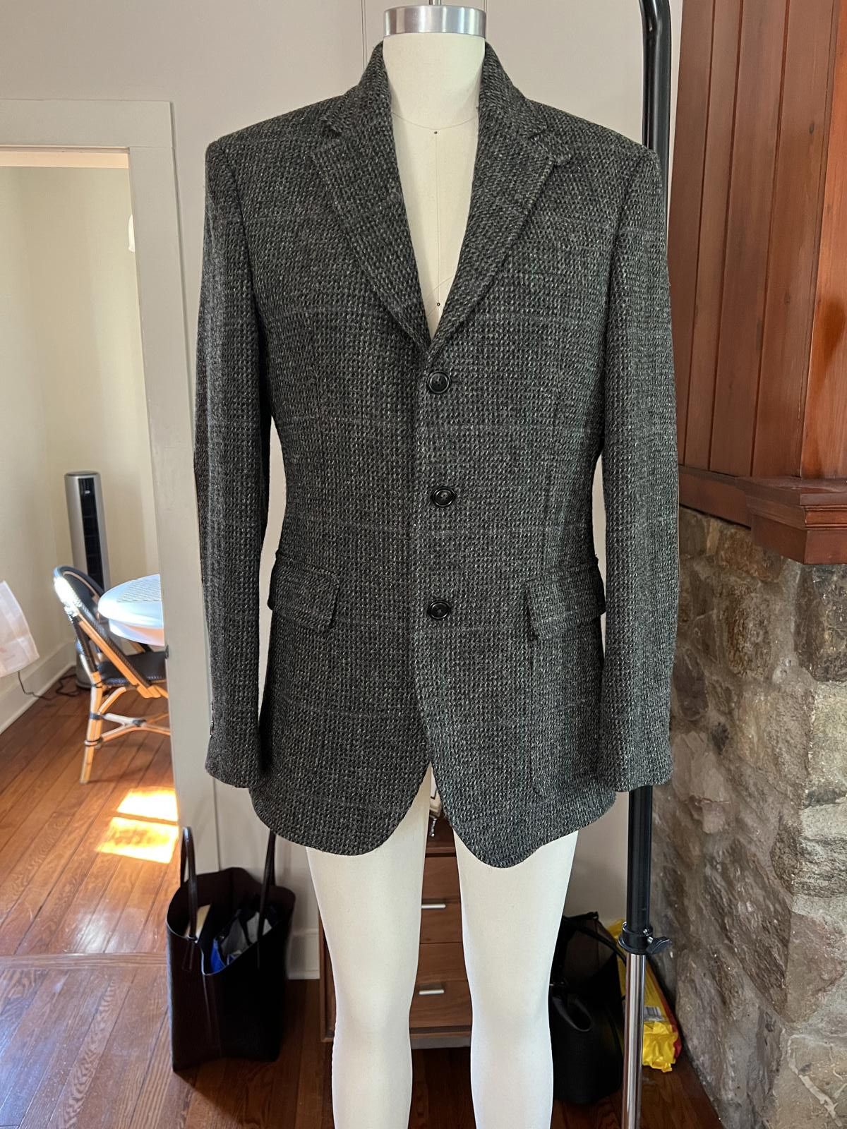 Polo Ralph Lauren Polo Ralph Lauren Harris Tweed Jacket Size 38R - 3 Thumbnail