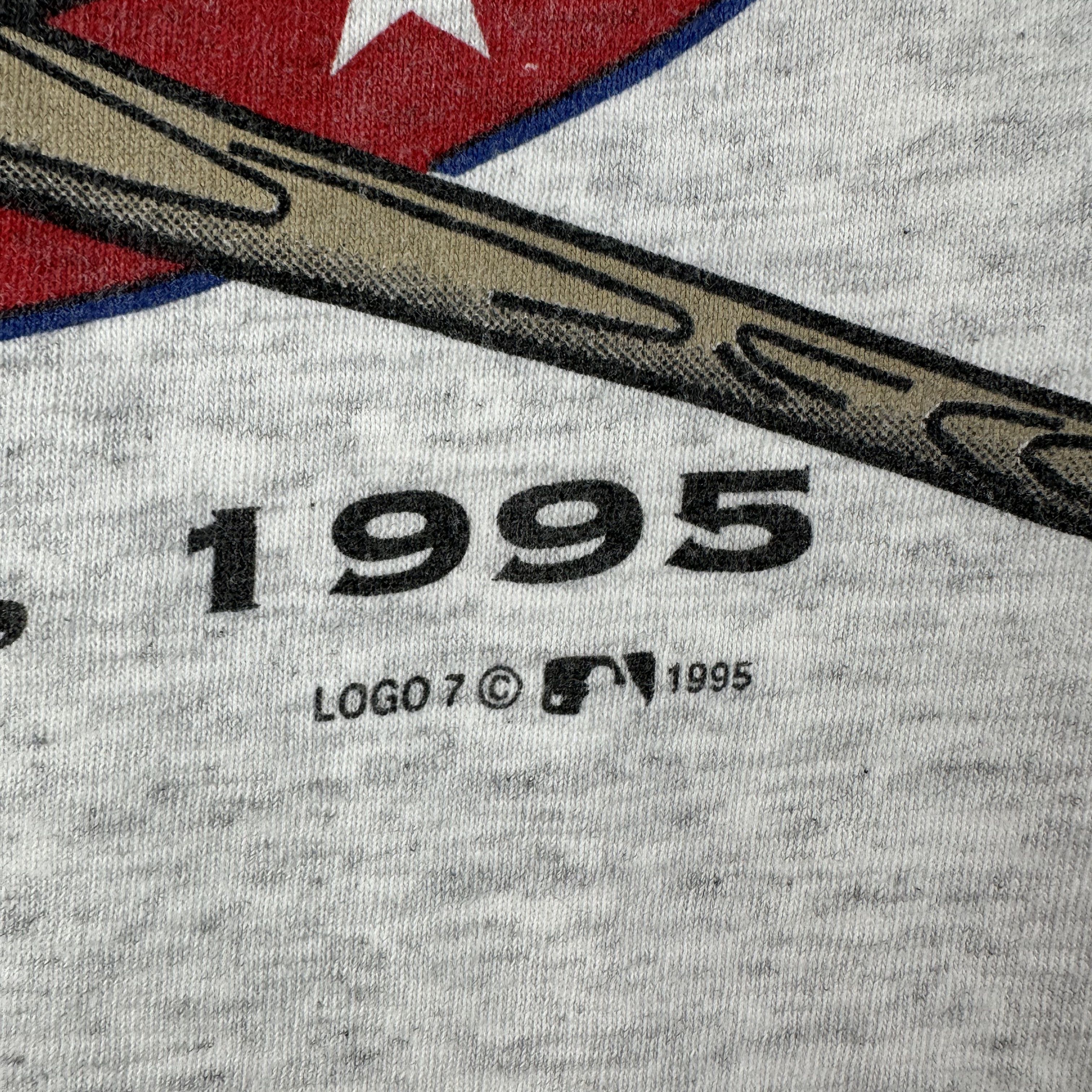 Vintage 1995 Texas Rangers MLB Baseball All-Star Game T-Shirt Size US M / EU 48-50 / 2 - 6 Thumbnail