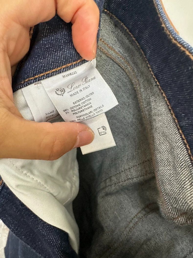 Loro Piana LORO PIANA Loon belt jeans Size US 31 - 5 Thumbnail