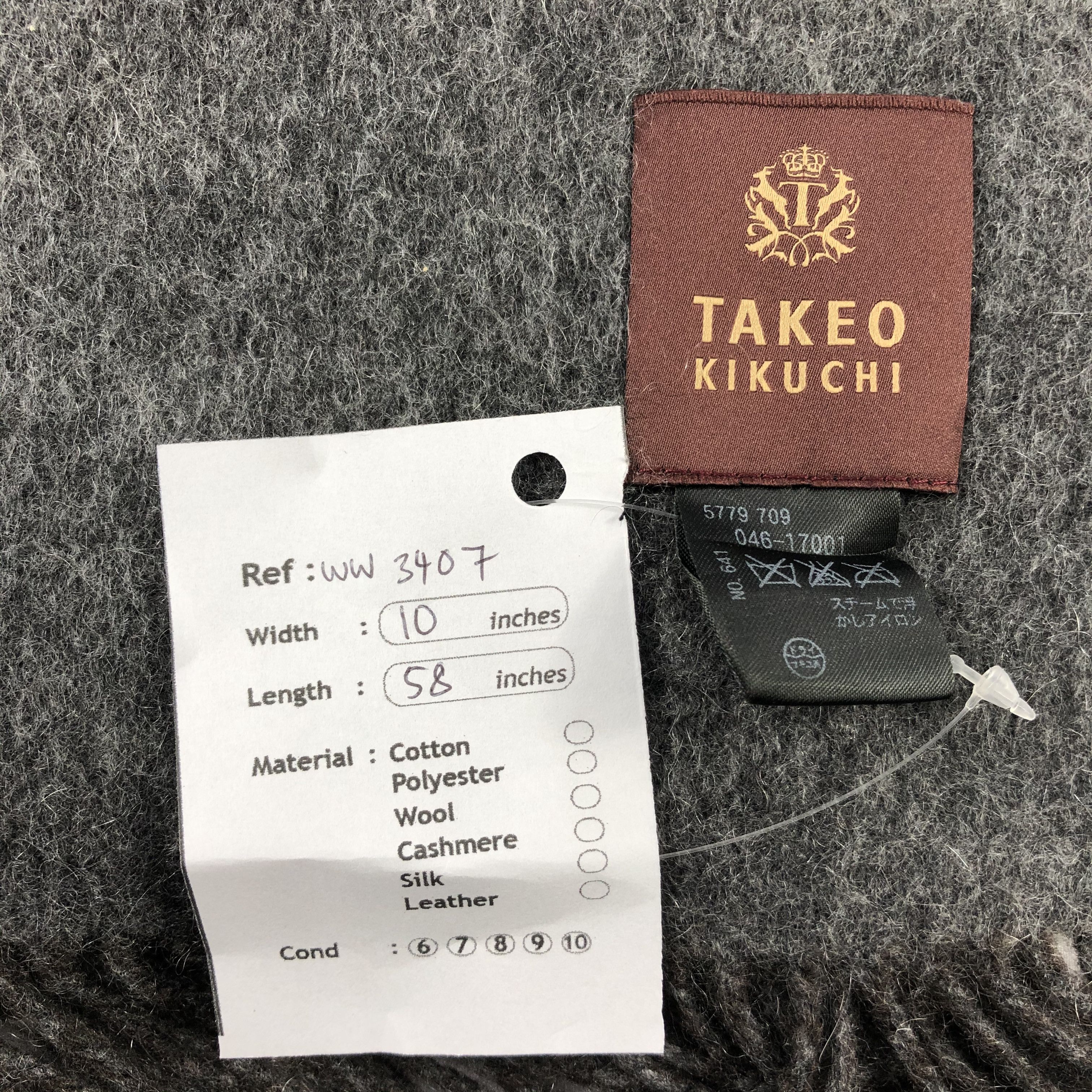 Takeo Kikuchi Vintage Takeo Kikuchi Scarf - WW3407 Size ONE SIZE - 4 Thumbnail