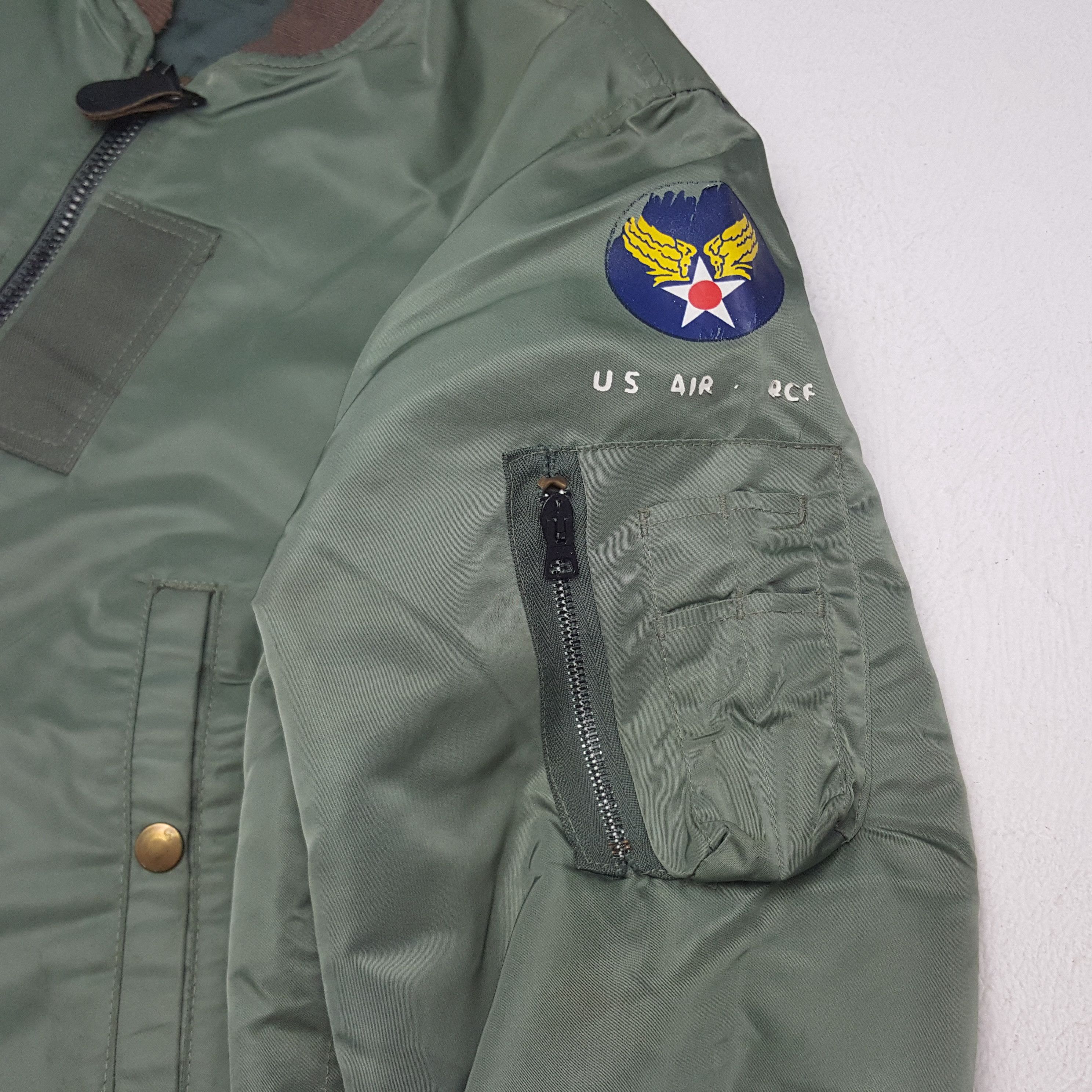 If Six Was Nine × Vintage Vintage Us Air Force Utility Style Bombers Jacket Size US L / EU 52-54 / 3 - 9 Thumbnail