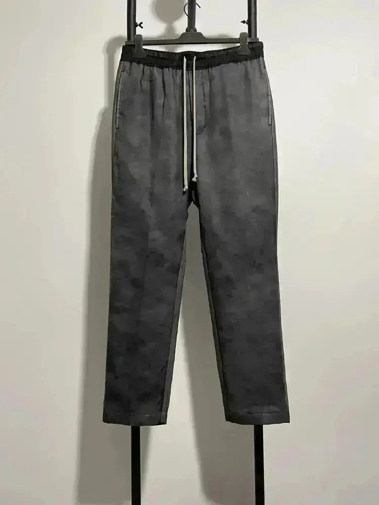Rick Owens Sz 52 Rick Owens Cotton Filled silk Sweatpants-2507 Size US 36 / EU 52 - 4 Thumbnail