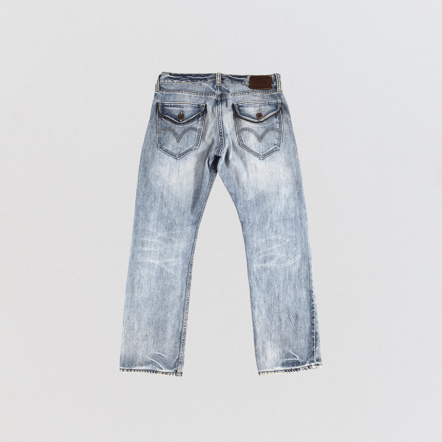 Levi's Vintage Light Wash Levis 514 Jeans-JM1193 Size US 34 / EU 50 - 2 Thumbnail