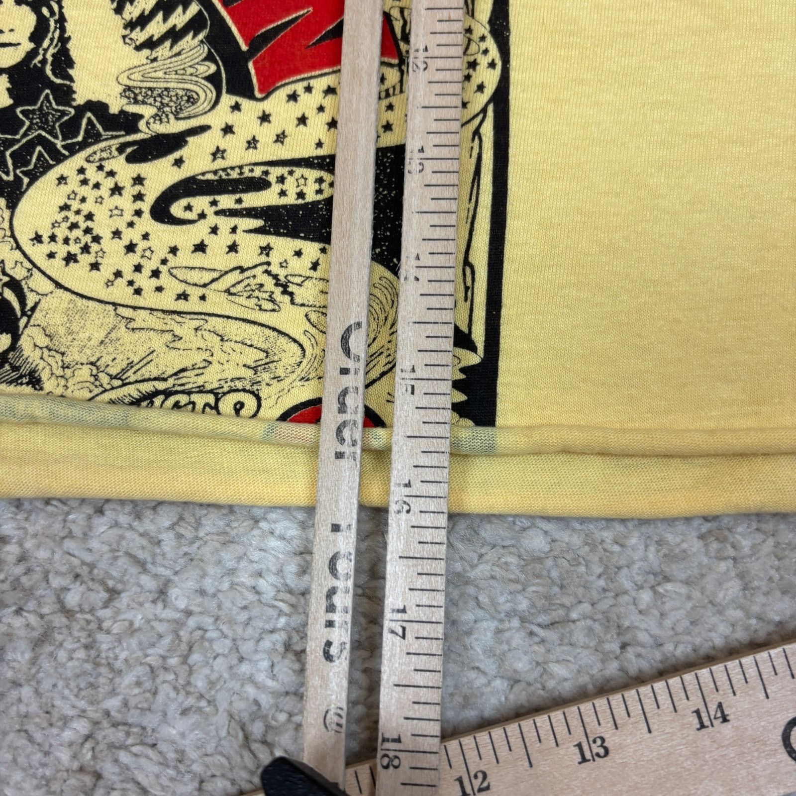 Led Zeppelin × Vintage Vintage 70s 80s Electric Magic Led Zeppelin Crop Shirt Large Size L / US 10 / IT 46 - 5 Thumbnail