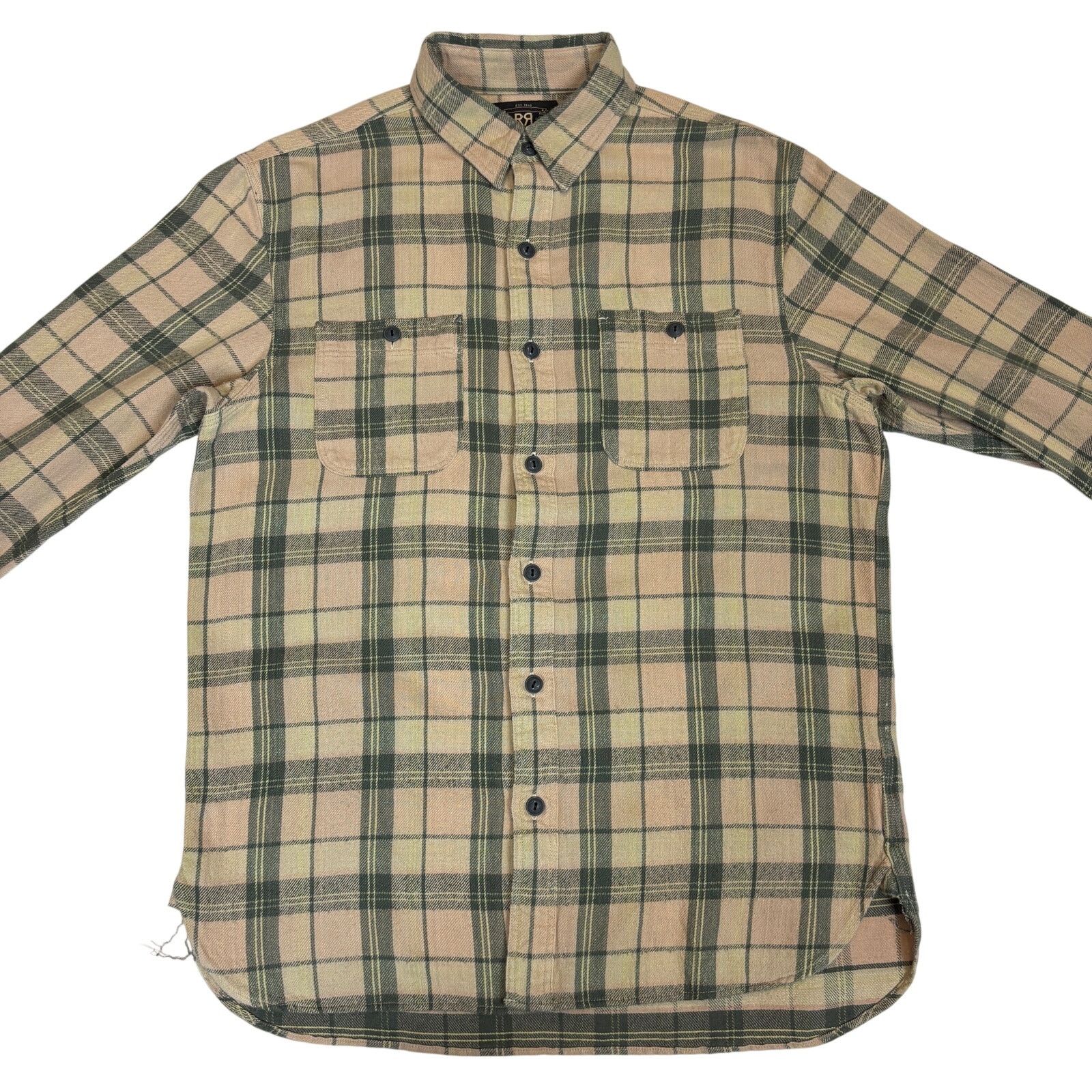 RRL Ralph Lauren RRL Double RL Ralph Lauren Plaid Flannel Shirt Men's Medium Size US M / EU 48-50 / 2 - 2 Thumbnail