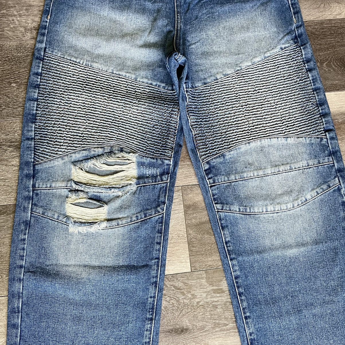 Haunted Starbucks New Haunted Starbucks Baggy Balmain Denim Jeans Size 30 Size US 30 / EU 46 - 6 Thumbnail