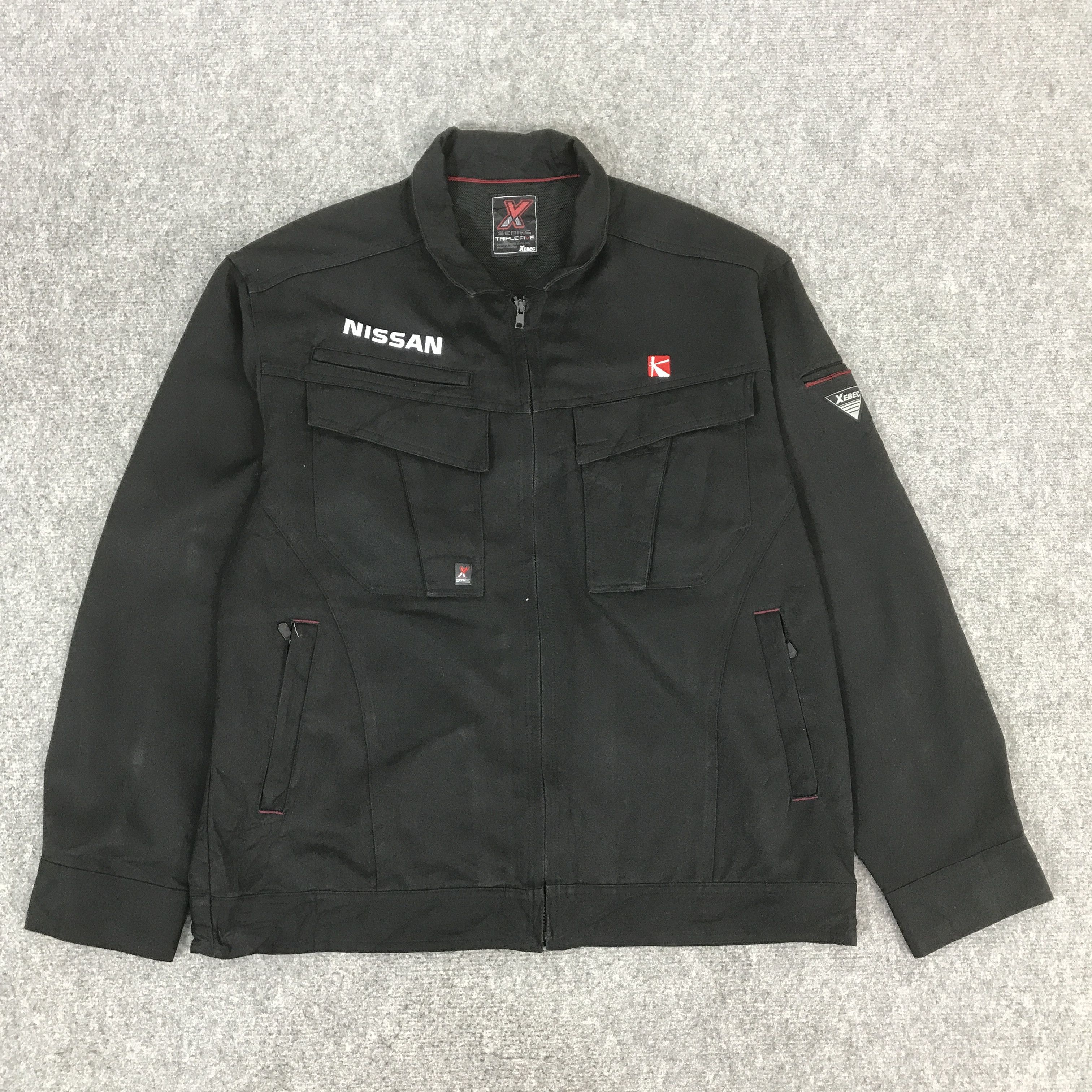 Japanese Brand NISSAN NISMO RACING TEAM BLACK CUSTOM JACKET K71B19 Size US L / EU 52-54 / 3 - 2 Thumbnail