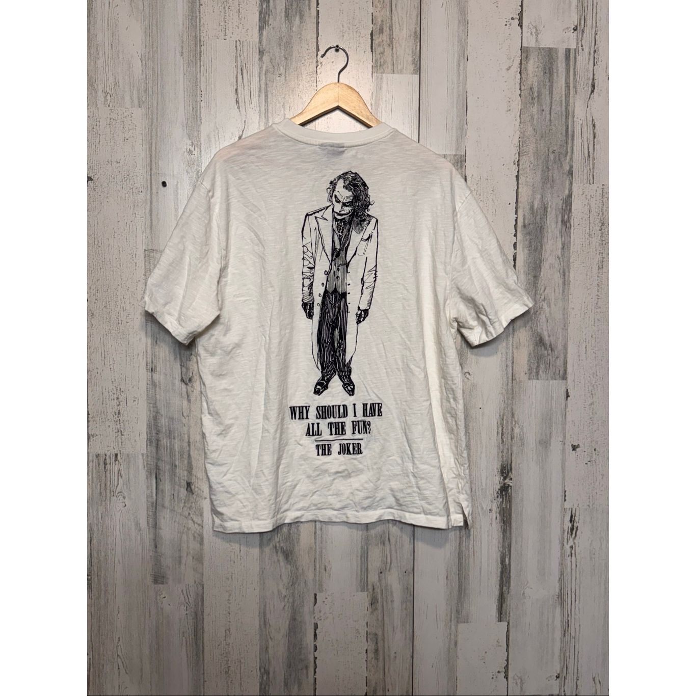 Other Joker Graphic Tee The Dark Knight Trilogy XL White Size US XL / EU 56 / 4 - 3 Thumbnail