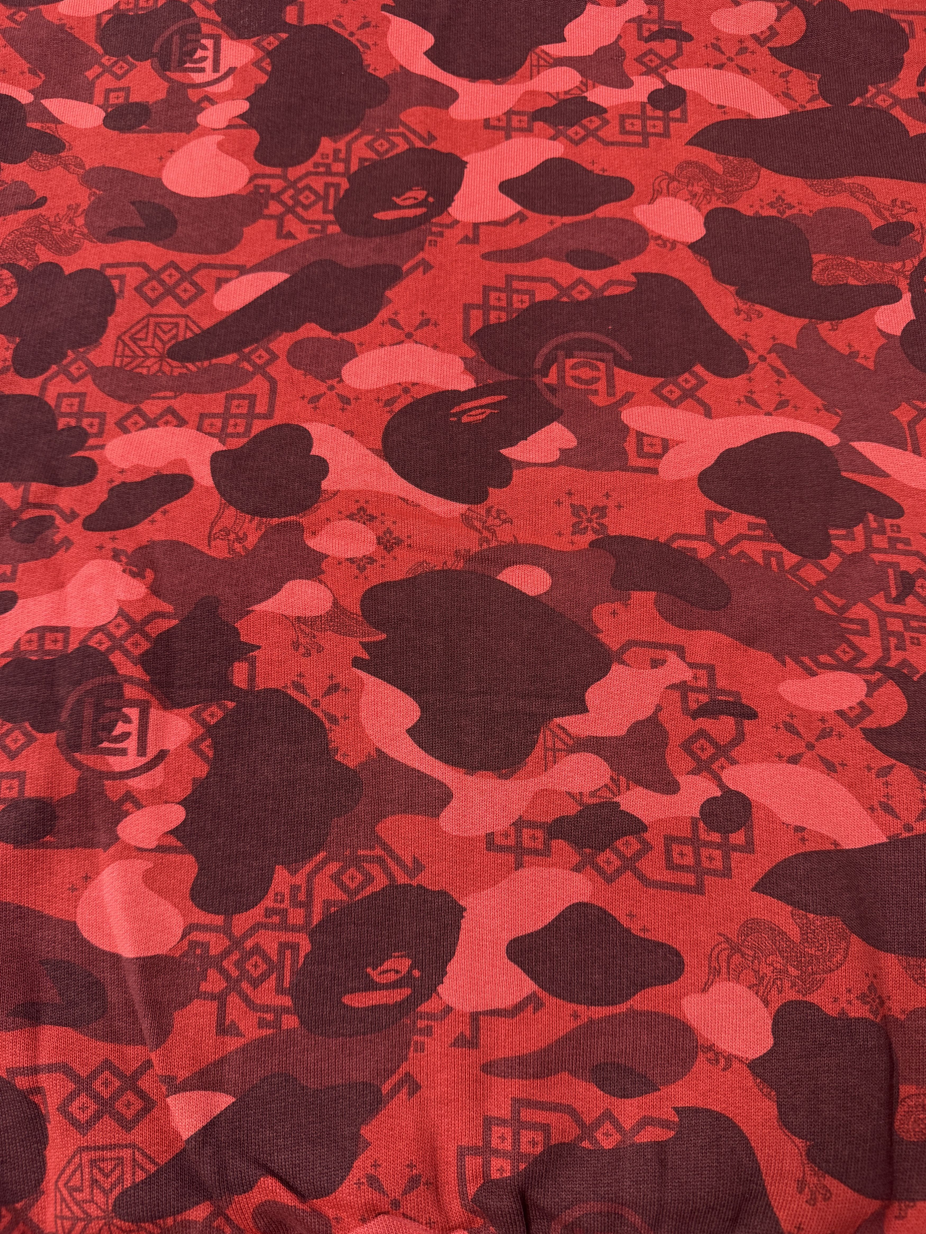 Bape BAPE X CLOT CAMO SHARK RELAXED FIT FULL ZIP HOODIE Size US M / EU 48-50 / 2 - 8 Thumbnail