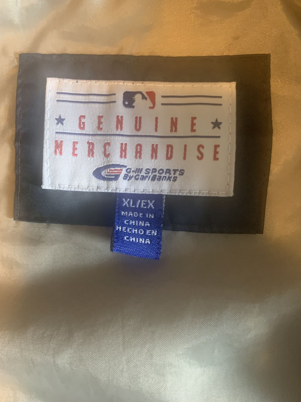 G-III × MLB × Vintage Vintage New York Yankees Blue and White windbreaker Size US XL / EU 56 / 4 - 2 Thumbnail