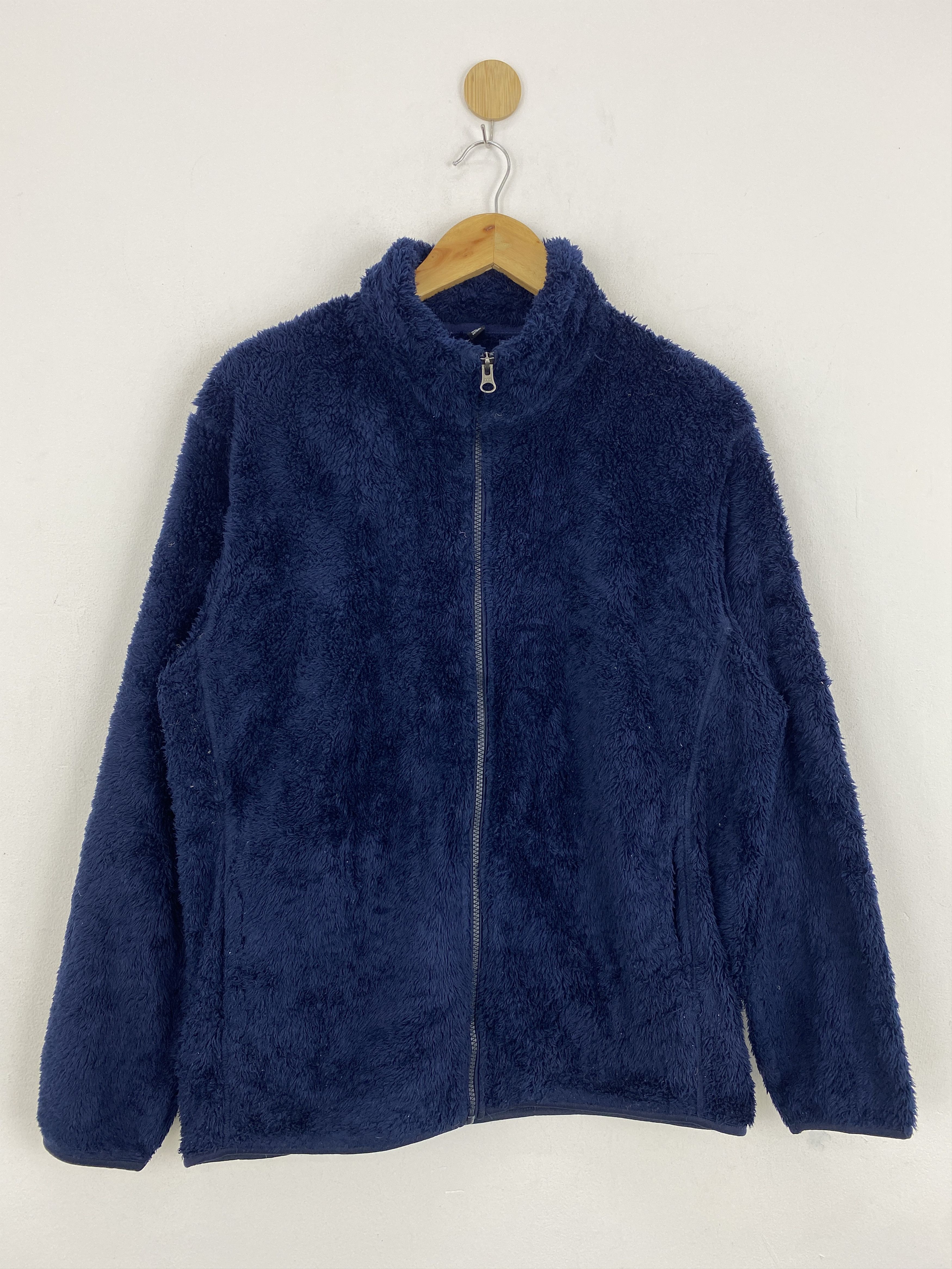 Uniqlo Vintage Uniqlo Sherpa Fleece Zipper Jacket J1910 Size US L / EU 52-54 / 3 - 1 Thumbnail