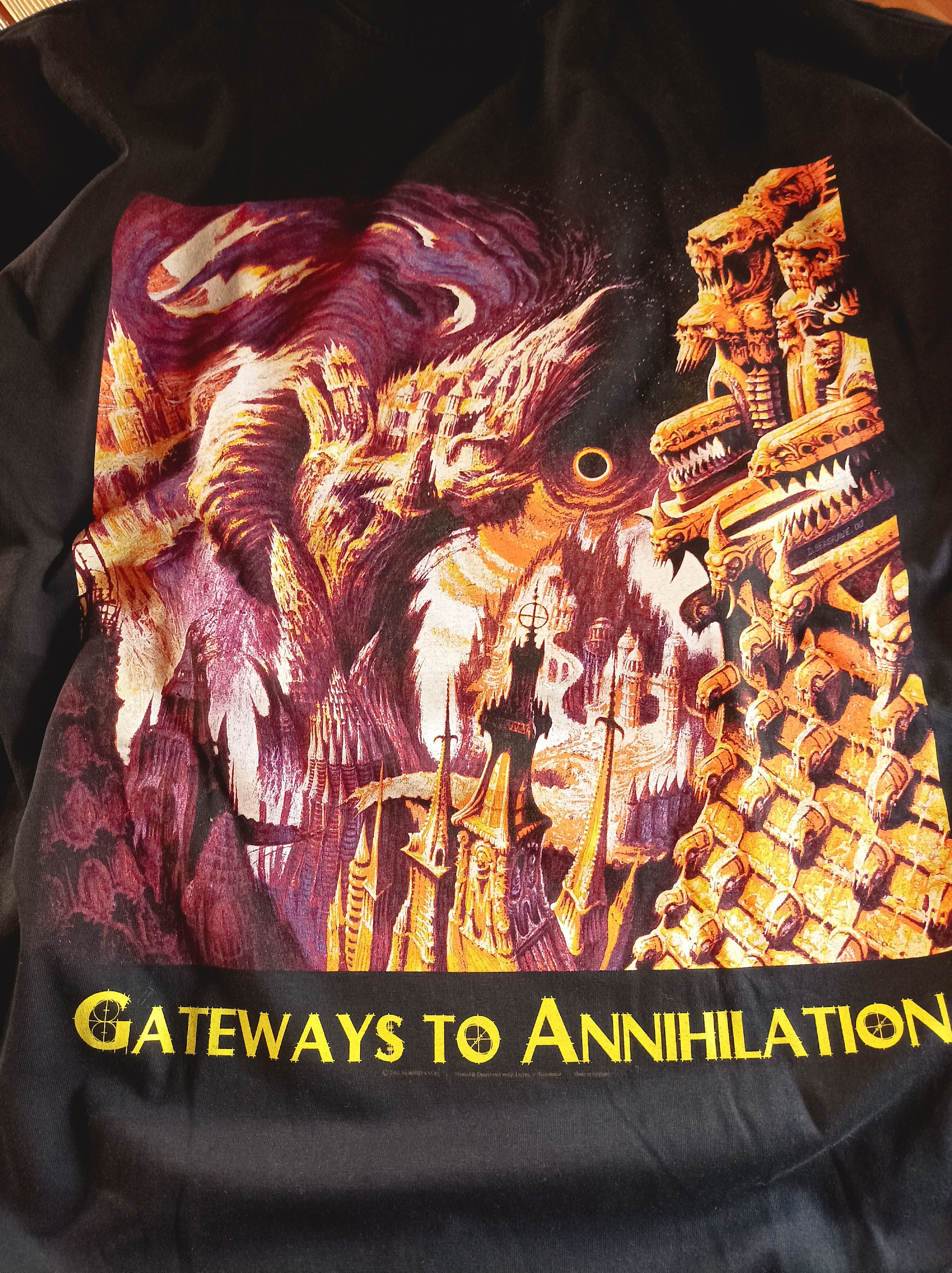 Vintage Morbid Angel Gateways Annhiliation official Size US XL / EU 56 / 4 - 2 Thumbnail