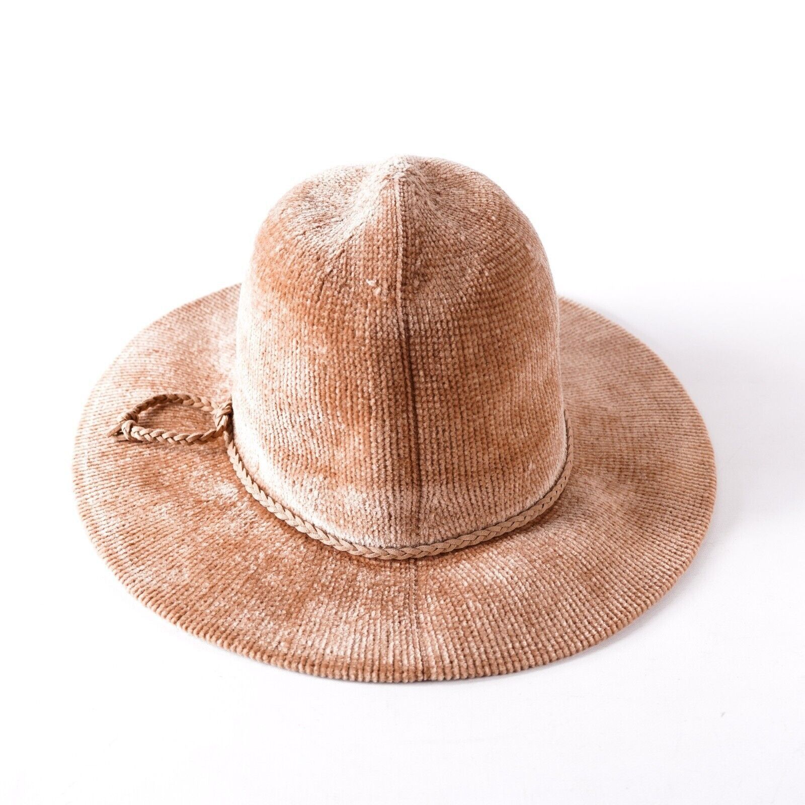 Other Velvety Floppy Soft Knitted Sun Hat Bucket Cap Sunhat Size ONE SIZE - 4 Thumbnail