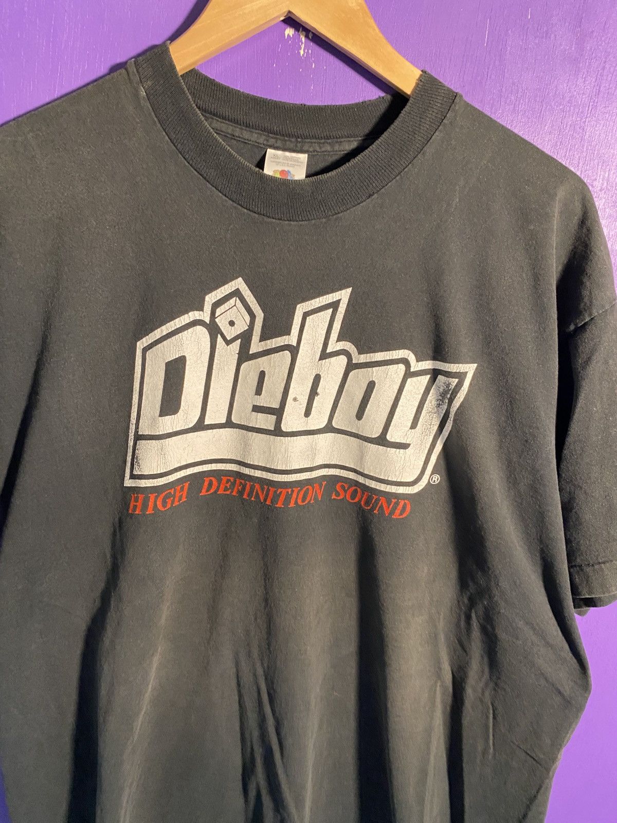 Band Tees Vintage 90s King pin records Dieboy faded band tee Size US XL / EU 56 / 4 - 3 Thumbnail