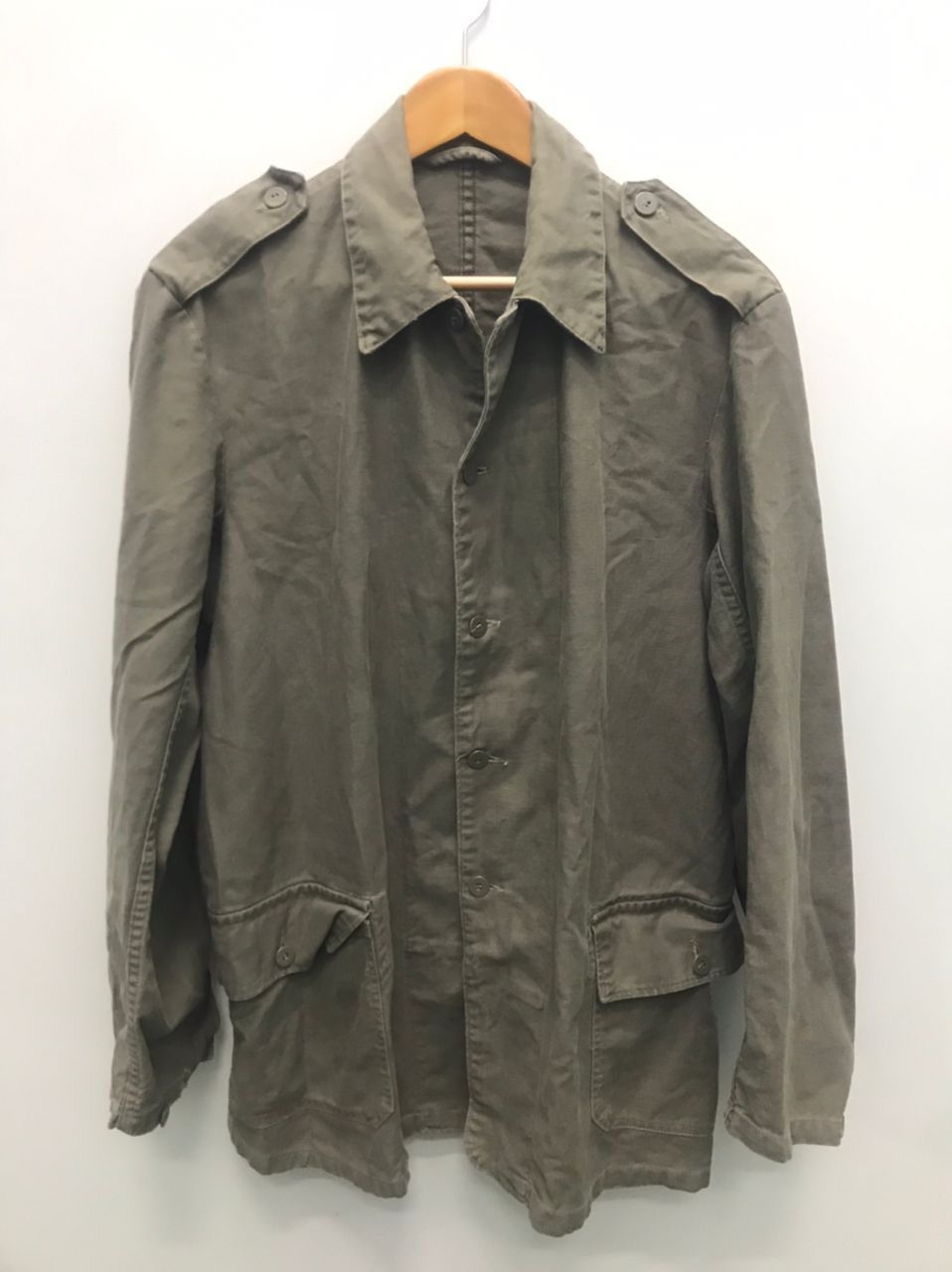 Vintage Vintage 60s 70s Swedish Army Chore Coat Size US L / EU 52-54 / 3 - 7 Thumbnail