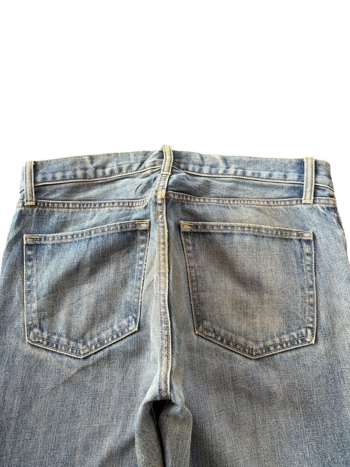 Uniqlo Vintage Japanese Uniqlo Mud Wash Distress Loose Jeans Size US 34 / EU 50 - 3 Thumbnail