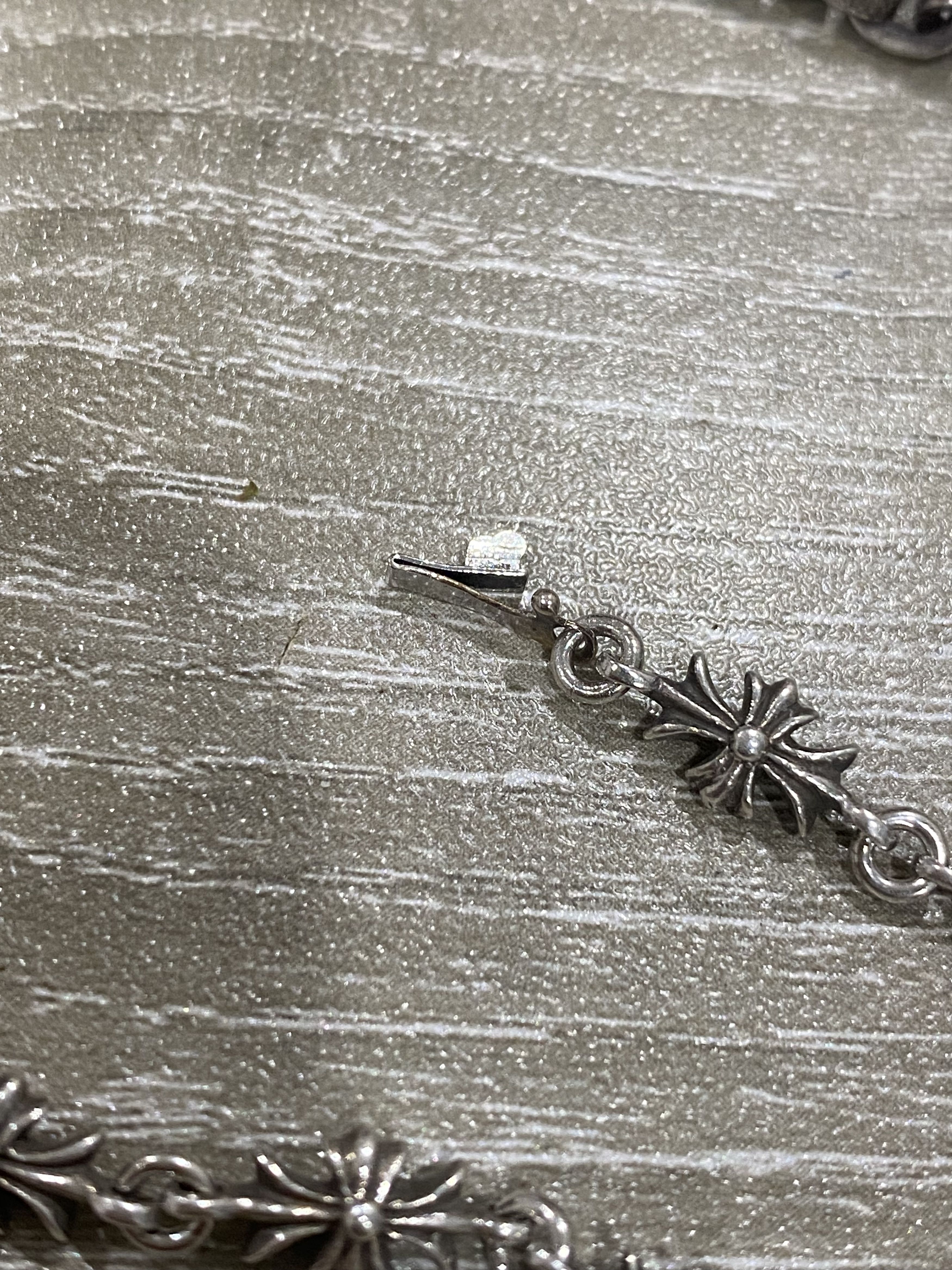 Chrome Hearts Chrome Hearts Tiny E Plus Bracelet 12 Link Size ONE SIZE - 6 Thumbnail