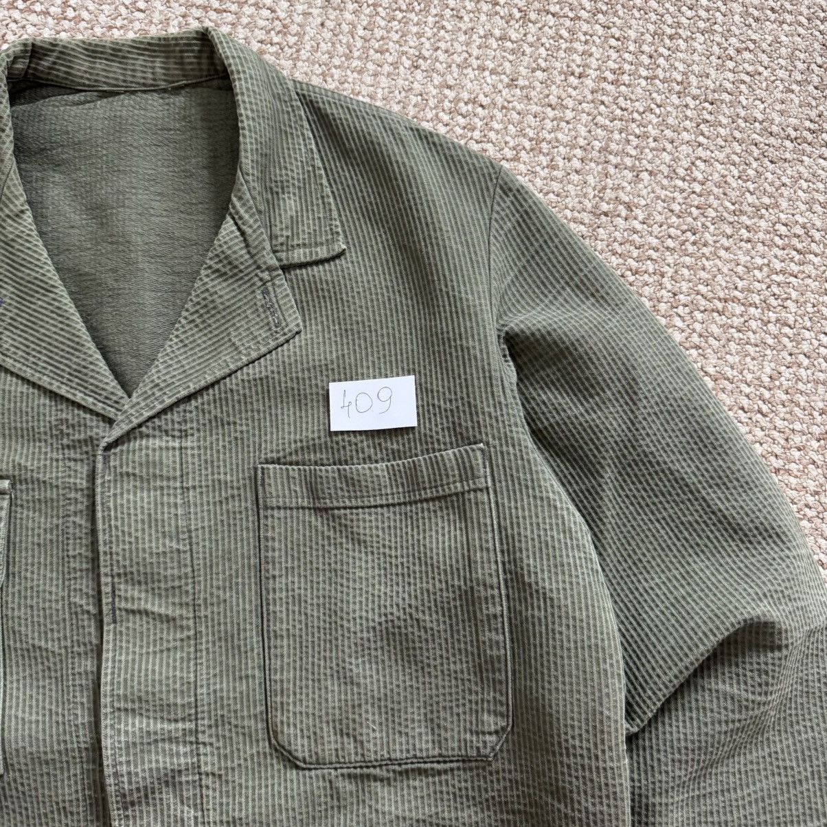 Le Laboureur 80s vintage corduroy sun faded disressed work french jacket Size US M / EU 48-50 / 2 - 7 Thumbnail