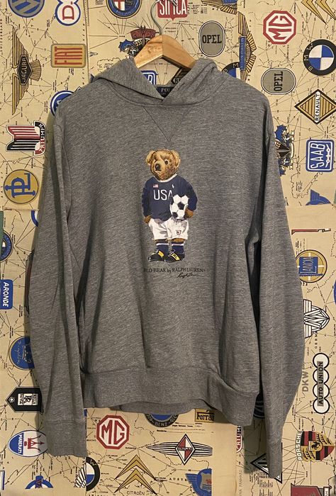 Polo bear best sale soccer hoodie