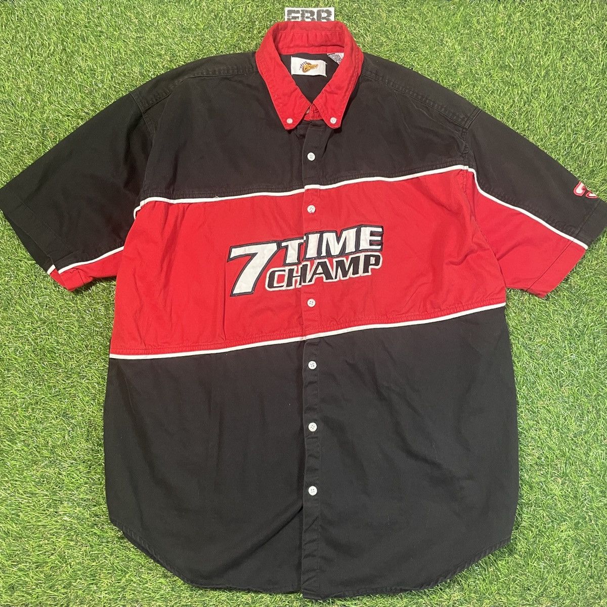 NASCAR Vintage Dale Earnhardt Button Up Size US XL / EU 56 / 4 - 1 Thumbnail
