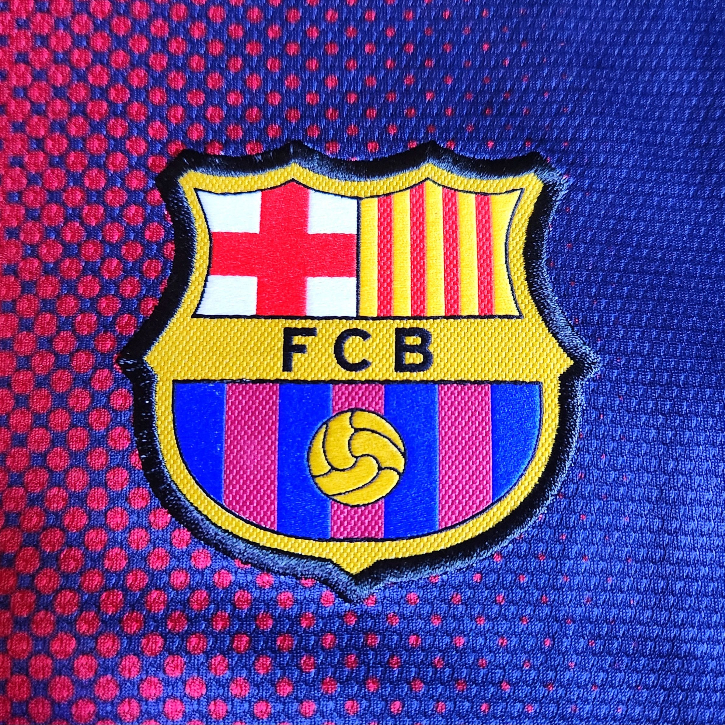 Nike Authentic Barcelona INIESTA 2012-2013 Long Sleeve L/S Home Size US M / EU 48-50 / 2 - 8 Thumbnail