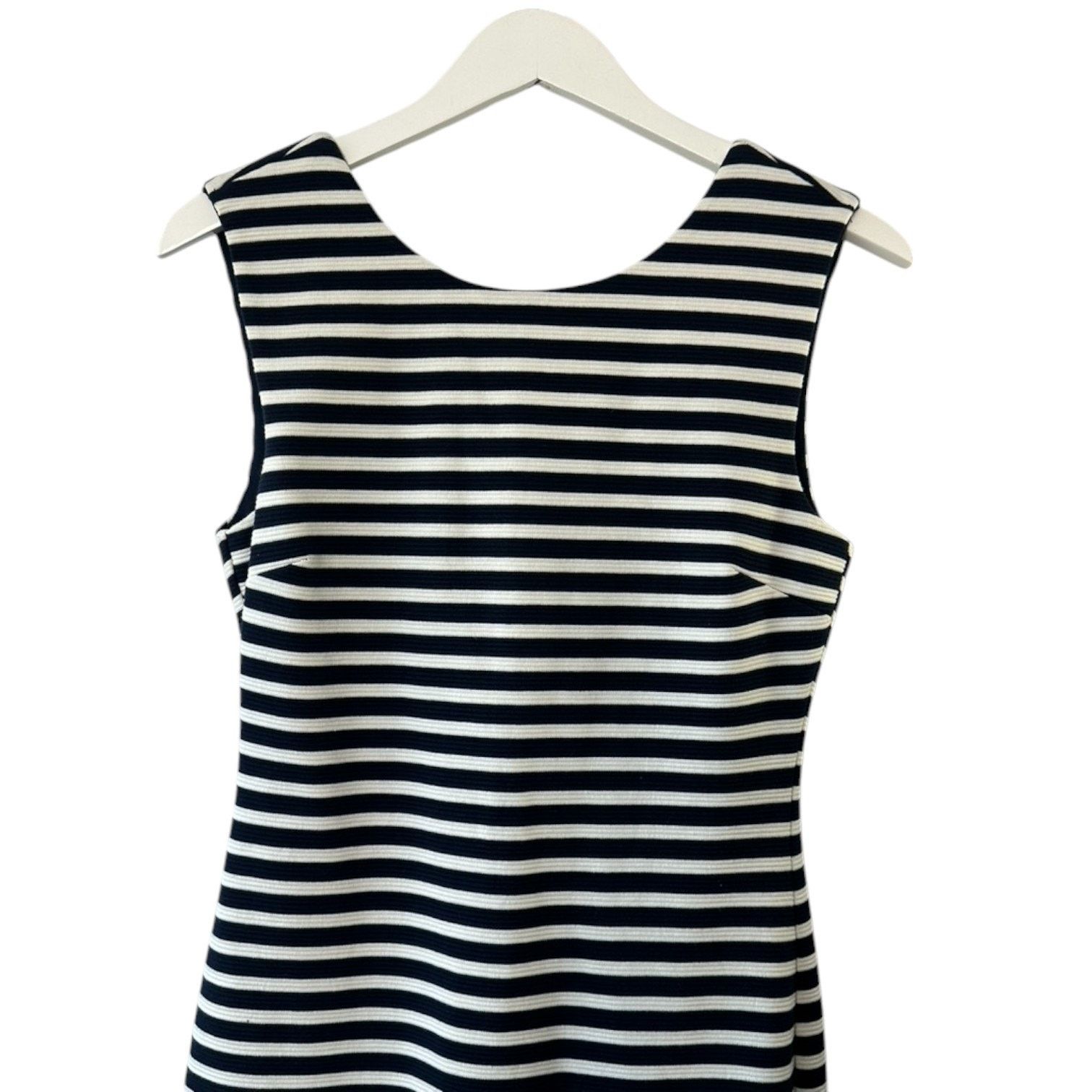 Juicy Couture Juicy Couture Regal Angel Navy Stripe Ponte Dress Small Size S / US 4 / IT 40 - 2 Thumbnail