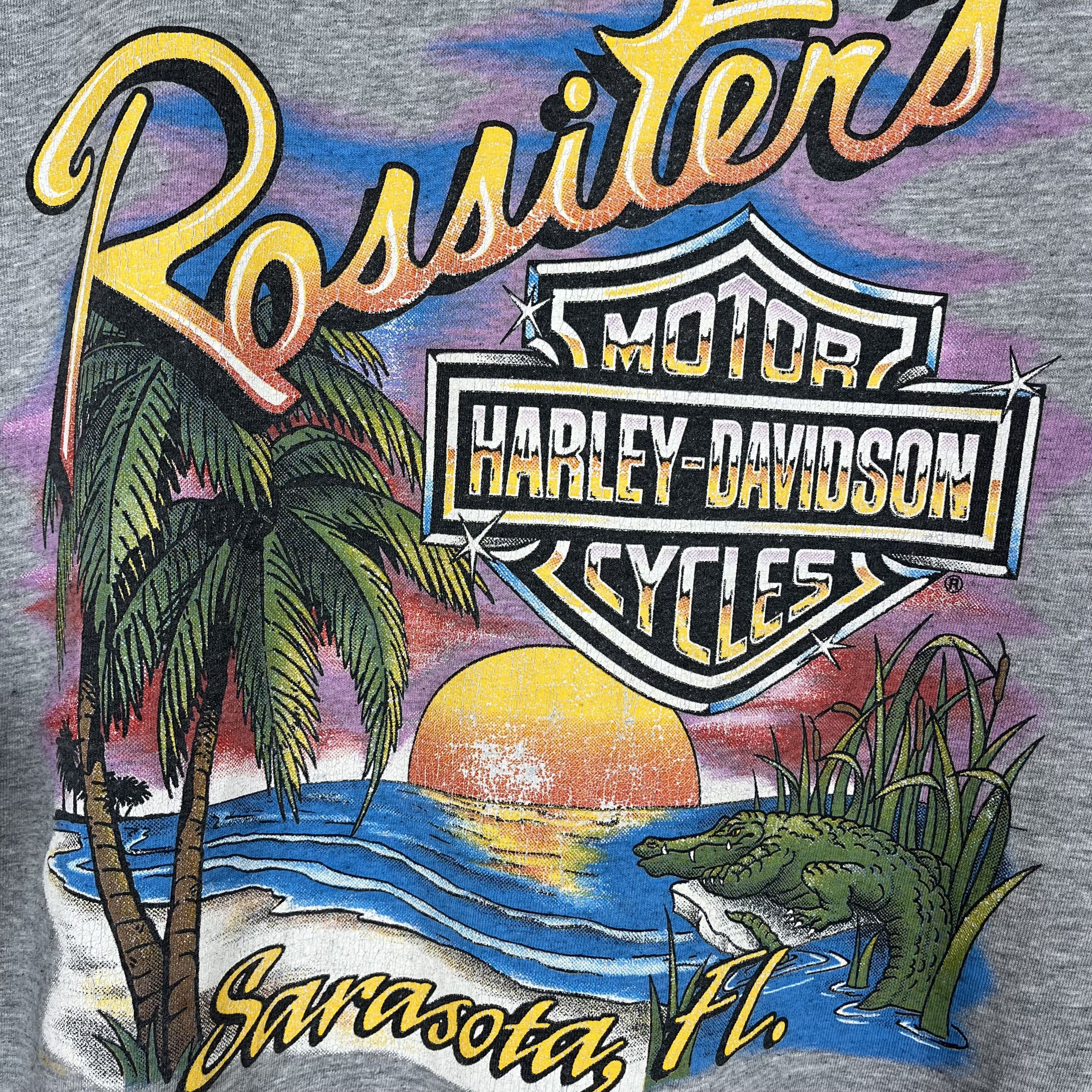 Harley Davidson Vintage Harley Davidson Florida Rare T Shirt 1997 Size US XL / EU 56 / 4 - 7 Thumbnail