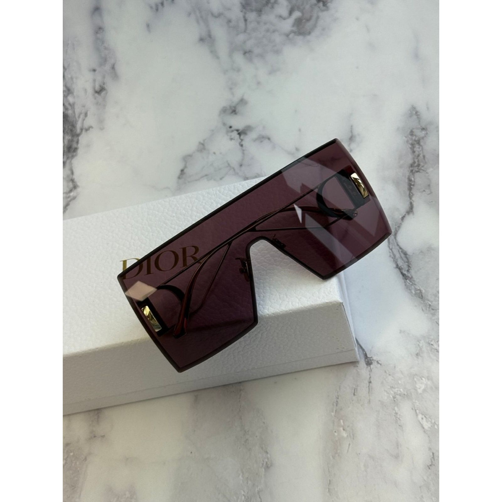 Dior NEW Dior 30Montaigne M1U Oversized Sunglasses Purple Size ONE SIZE - 2 Thumbnail