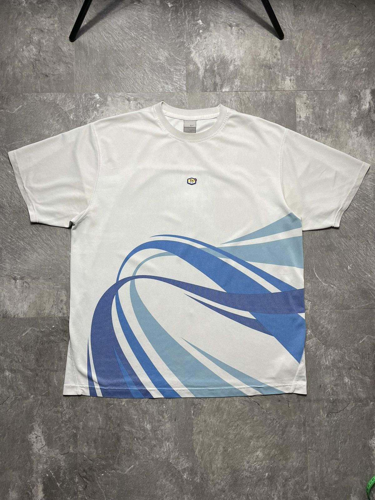 Nike Nike Tn plus Vintage 2000 Blue T Shirt Y2k Air max Shox Size US XXL / EU 58 / 5 - 1 Thumbnail