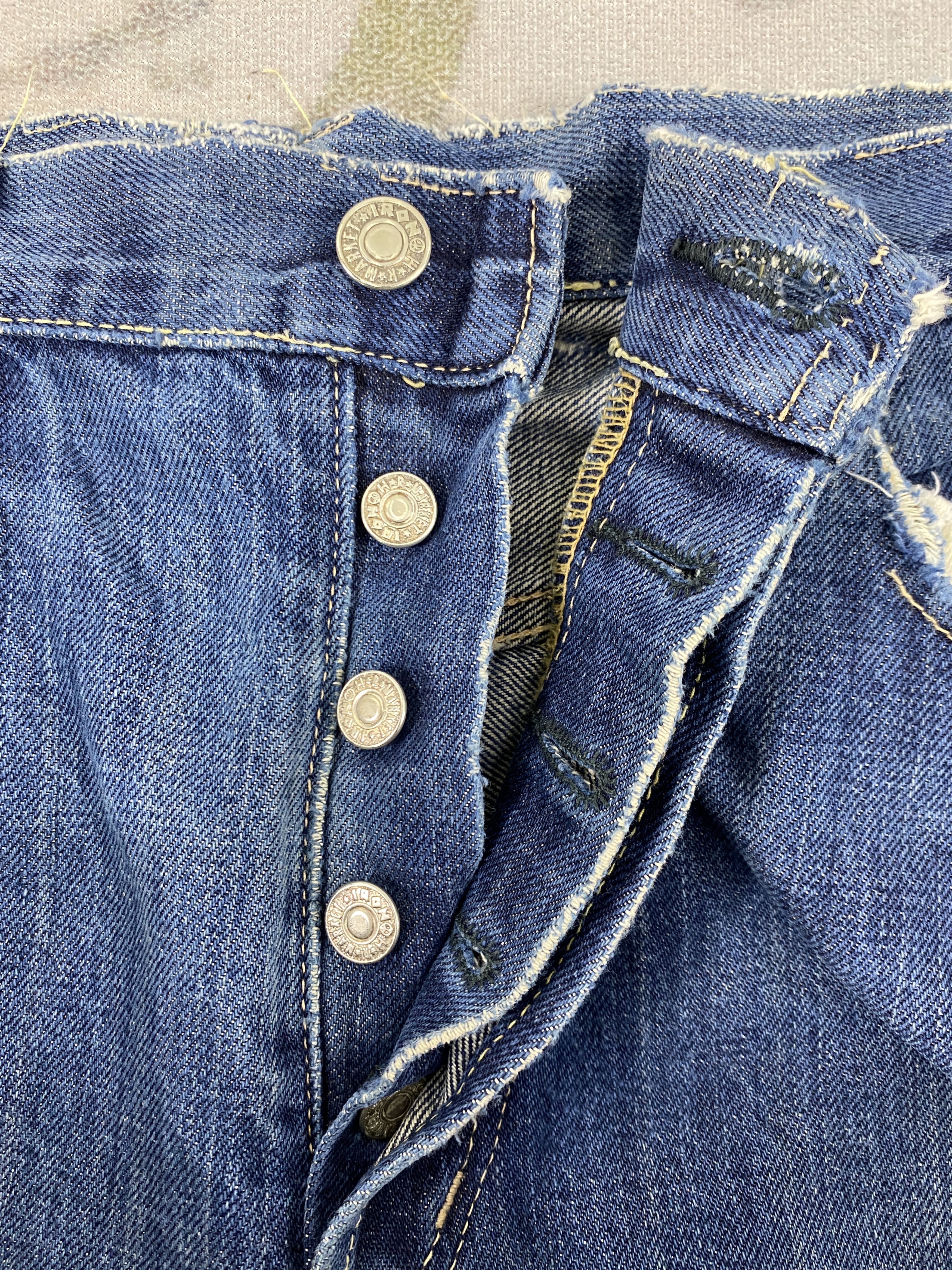Japanese Brand Redline HR Market Vintage Jeans 32x31 - JN3679 Size US 32 / EU 48 - 6 Thumbnail