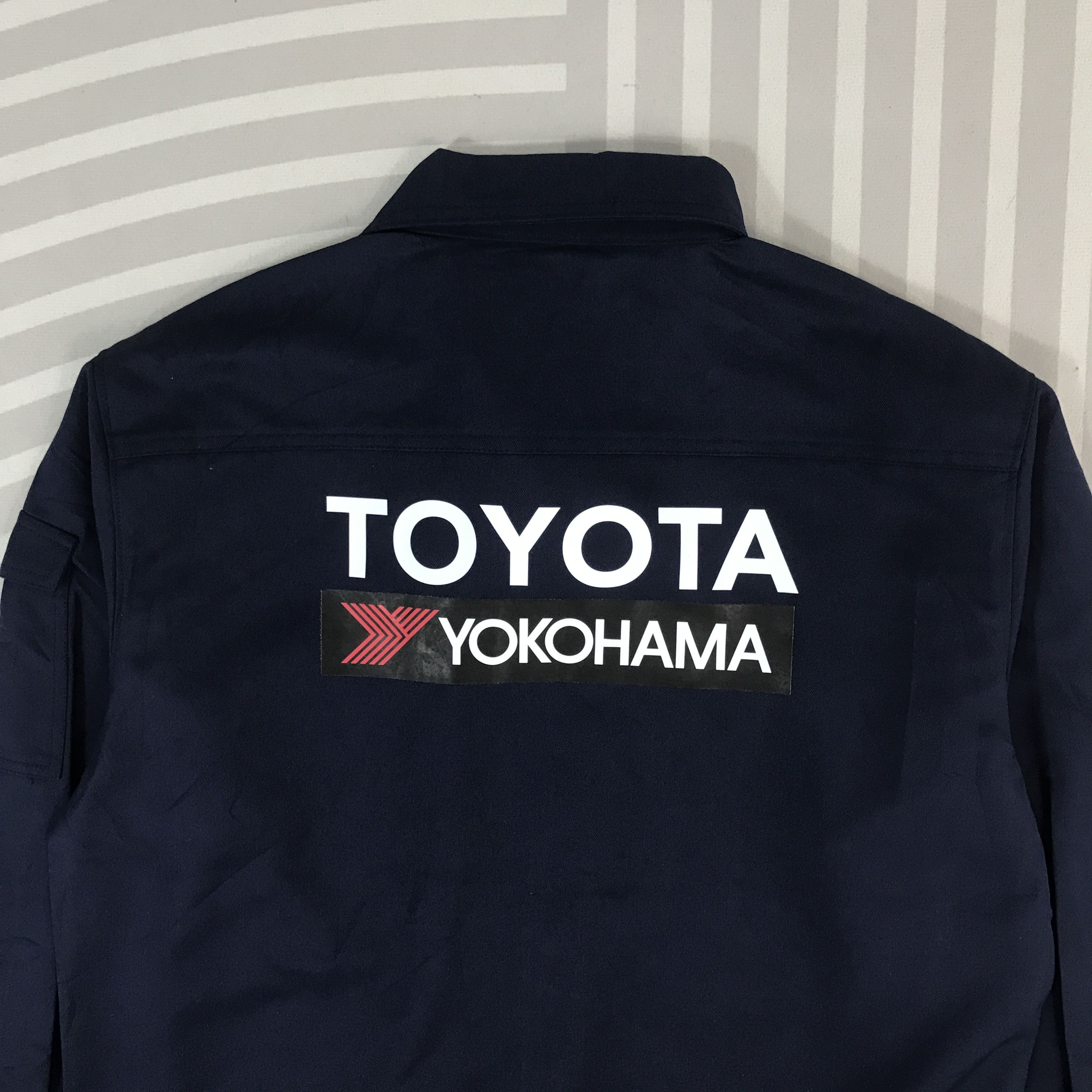Japanese Brand × Vintage Vintage Toyota X Yokohama Racing uniforms custom Jacket Size US L / EU 52-54 / 3 - 4 Thumbnail