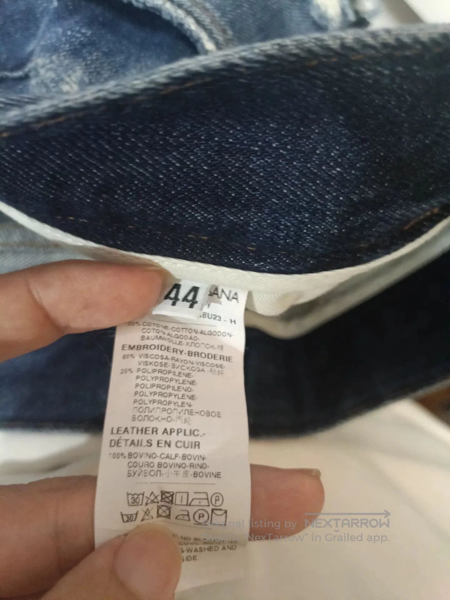 Dolce & Gabbana Dolce & Gabbana DG Runway Embroidered Jeans 44. Size US 28 / EU 44 - 9 Thumbnail