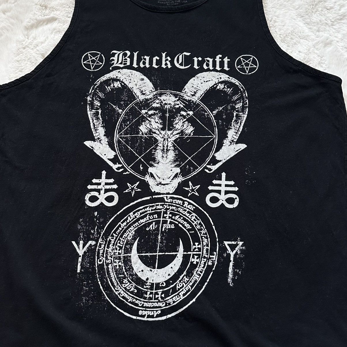 Band Tees black craft cult tank top tee Size US L / EU 52-54 / 3 - 2 Thumbnail