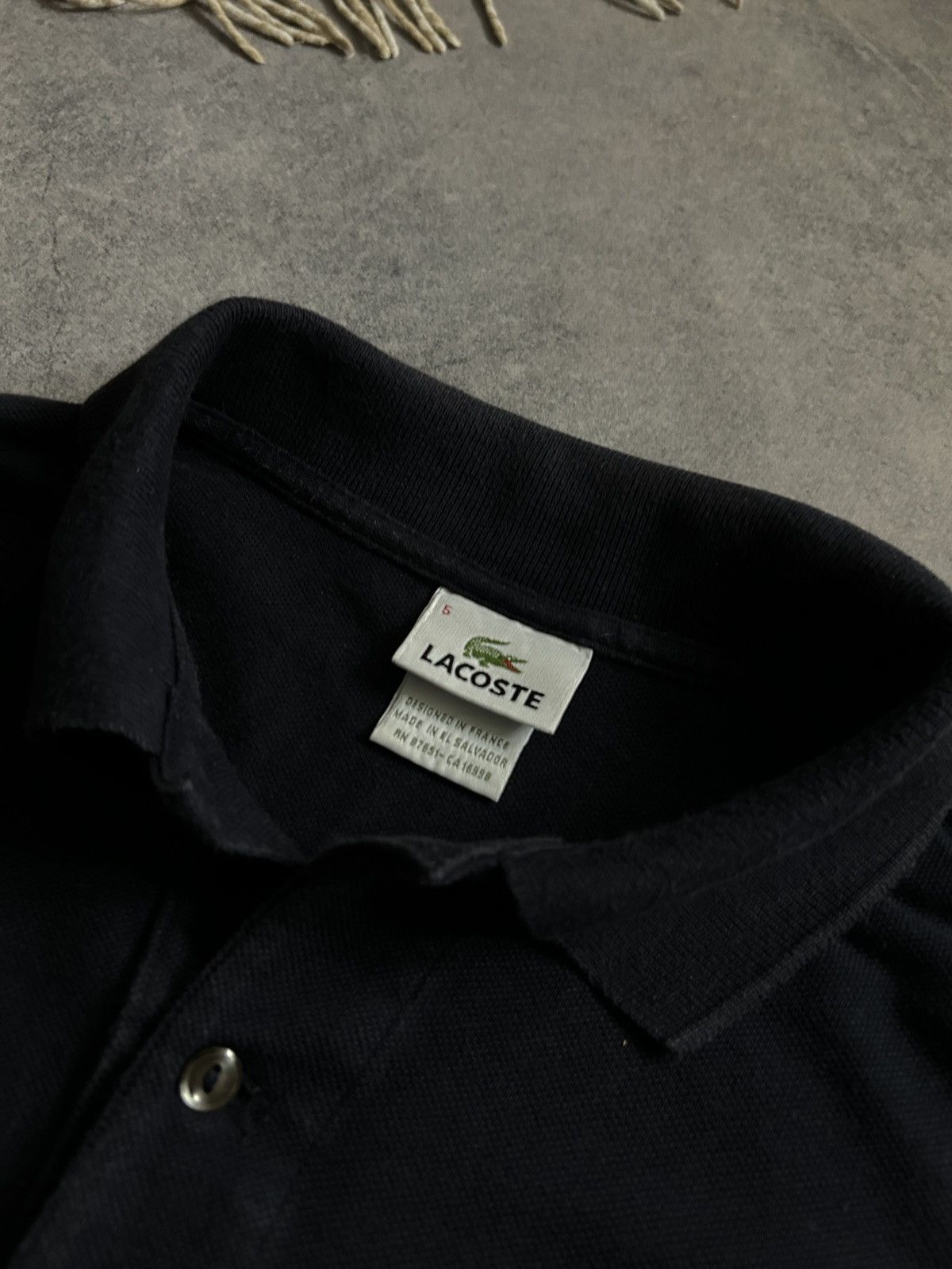 Lacoste × Vintage Vintage Lacoste Polos blue mens size M luxury Size US M / EU 48-50 / 2 - 3 Thumbnail