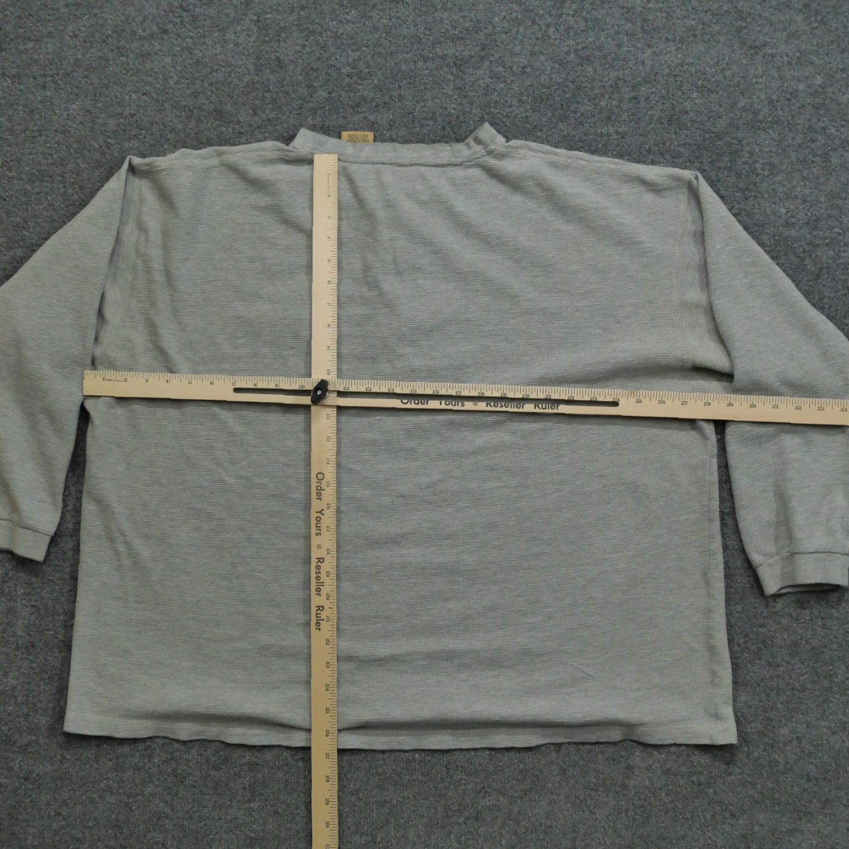 Vintage VINTAGE Thermal Shirt Mens 3XL Grey Henley Bald Eagle Clearwater Creek Y2K Size US XXL / EU 58 / 5 - 7 Thumbnail