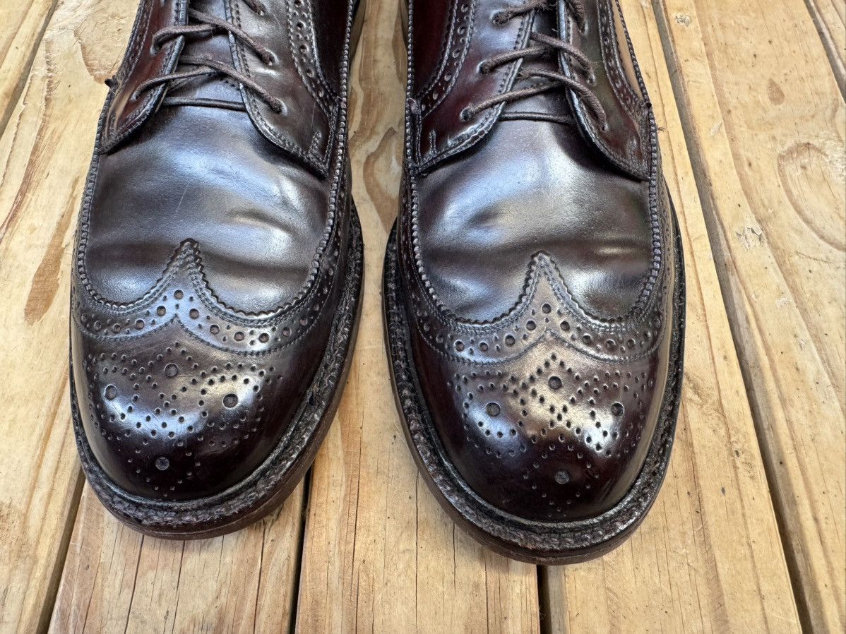 Hanover Hanover brogue wingtip shell cordovan Men’s dress shoes US 9 Size US 9 / EU 42 - 6 Thumbnail