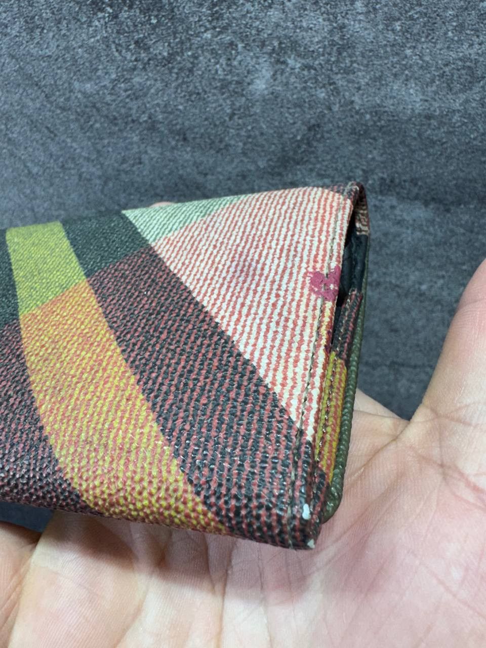 Vivienne Westwood Vivienne Westwood Clasp Bifold Wallet Striped Orb Pattern Size ONE SIZE - 8 Thumbnail