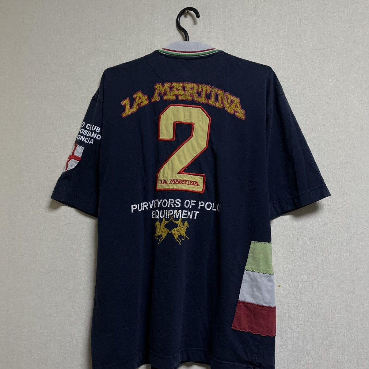 La Martina Vintage Y2K LA MARTINA Polo T-shirt Size US XL / EU 56 / 4 - 8 Thumbnail