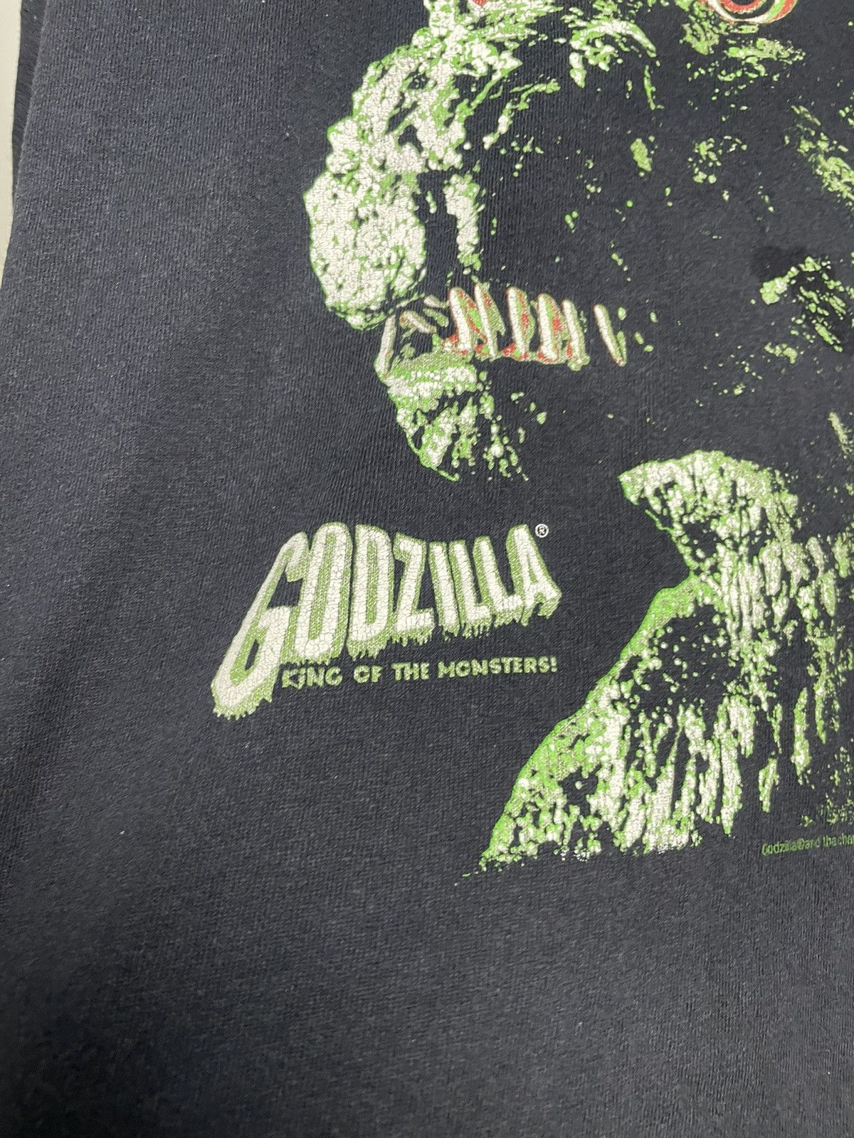 Vintage Vintage Godzilla Big Print Rare Movie tshirt Size US XL / EU 56 / 4 - 3 Thumbnail