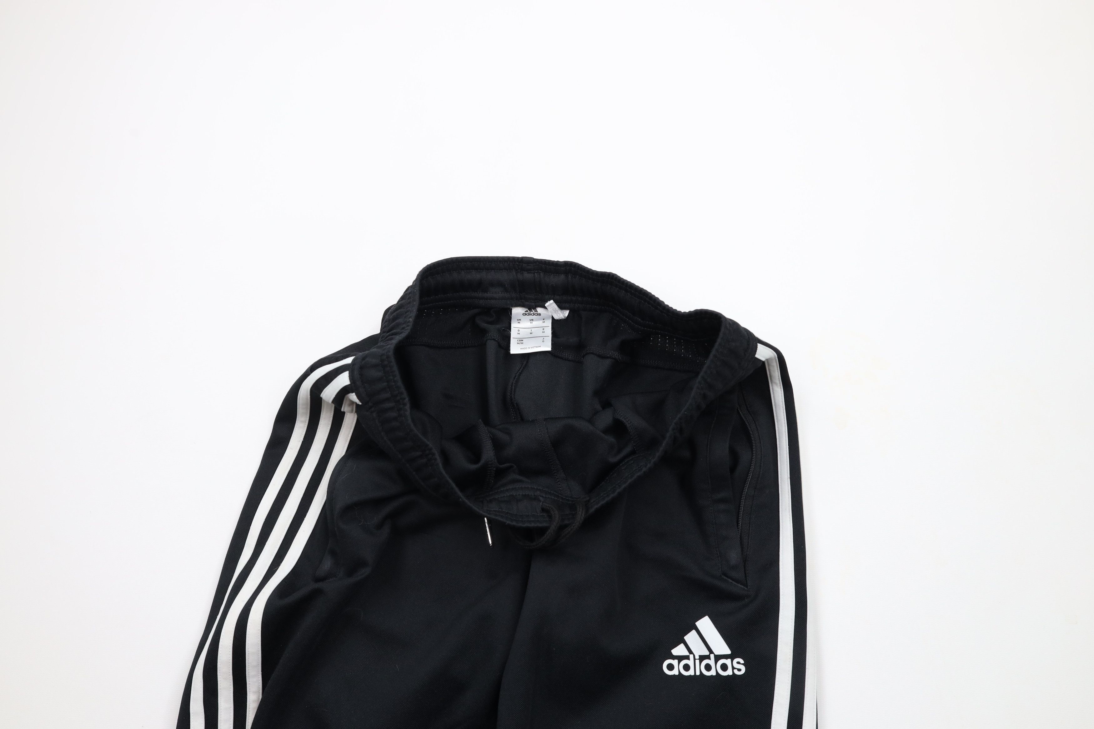 Adidas × Vintage Vintage Adidas Out Soccer Tapered Leg Warm Up Pants Black Size US 34 / EU 50 - 10 Thumbnail