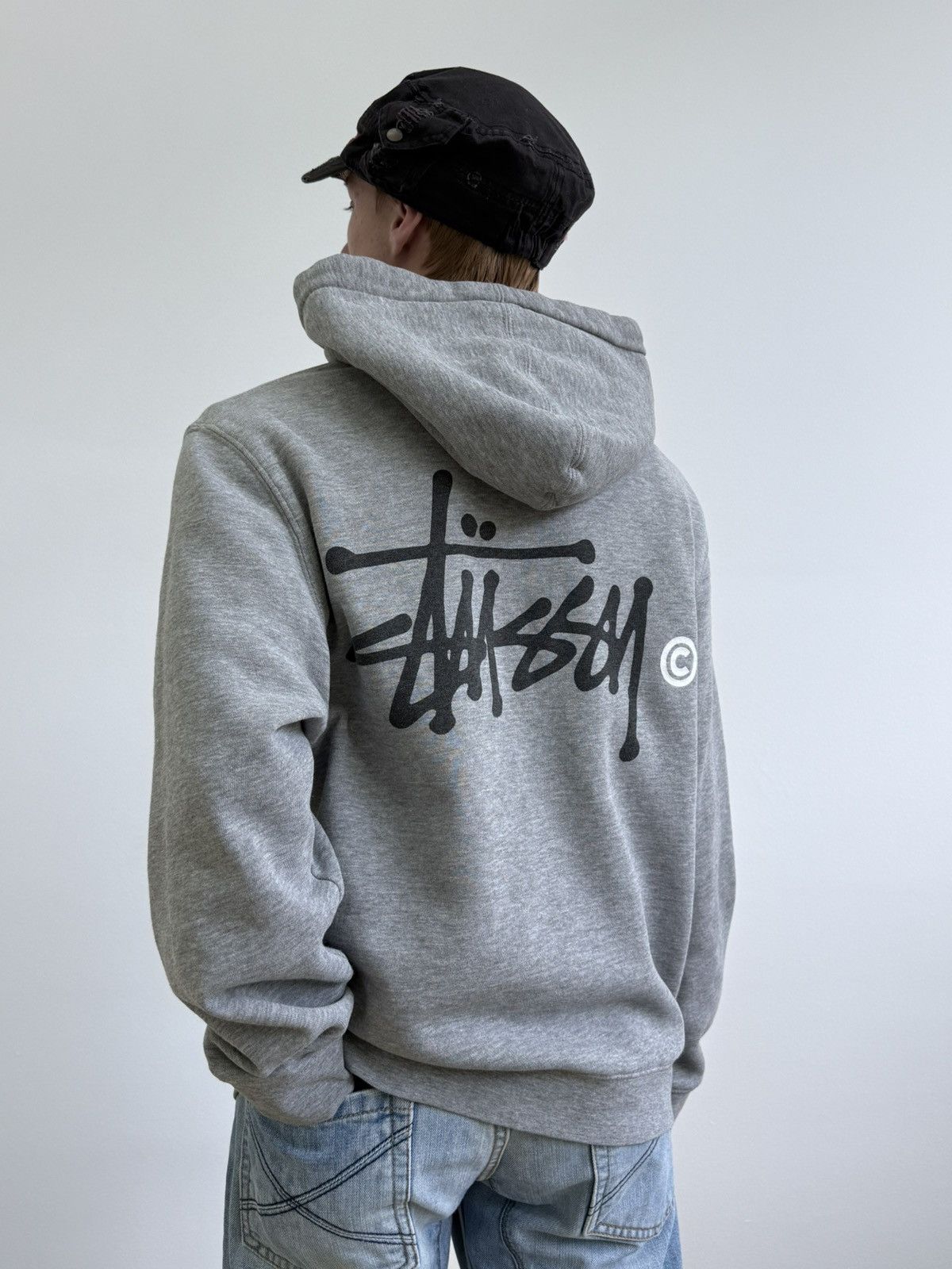 Stussy Vintage Stussy Hoodie Made In USA Big Logo 90s Size US M / EU 48-50 / 2 - 2 Thumbnail