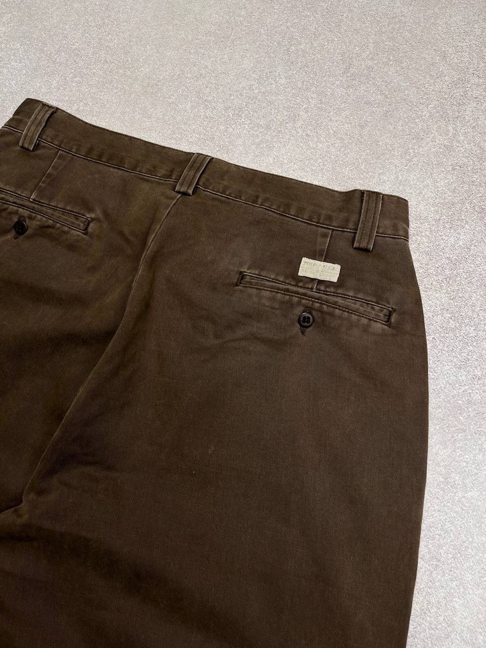 Polo Ralph Lauren × Vintage Vintage Polo Ralph Lauren Baggy Brown Denim Jeans Y2K 34 Size US 34 / EU 50 - 3 Thumbnail