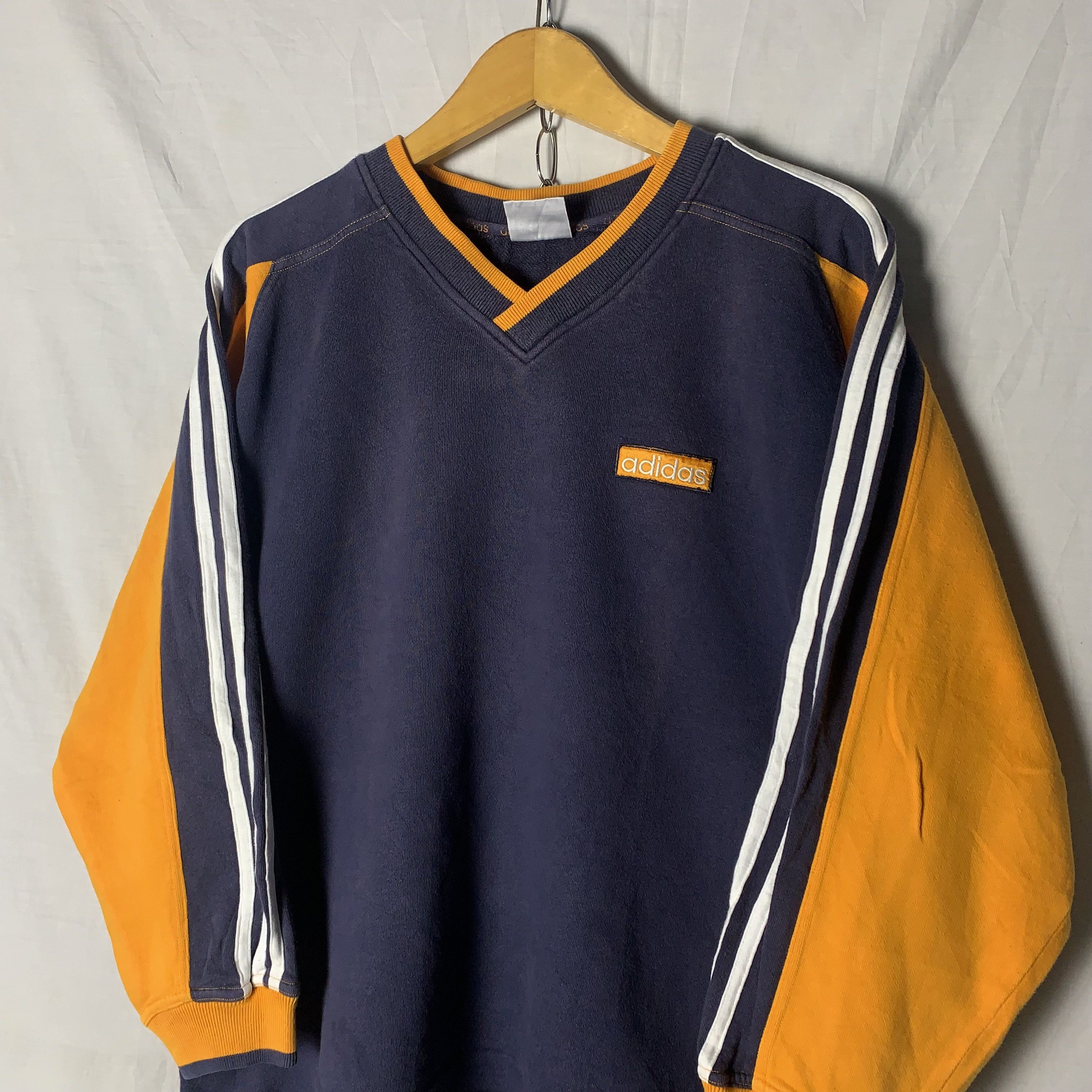 Adidas Vintage Adidas Longsleeve Size US L / EU 52-54 / 3 - 3 Thumbnail