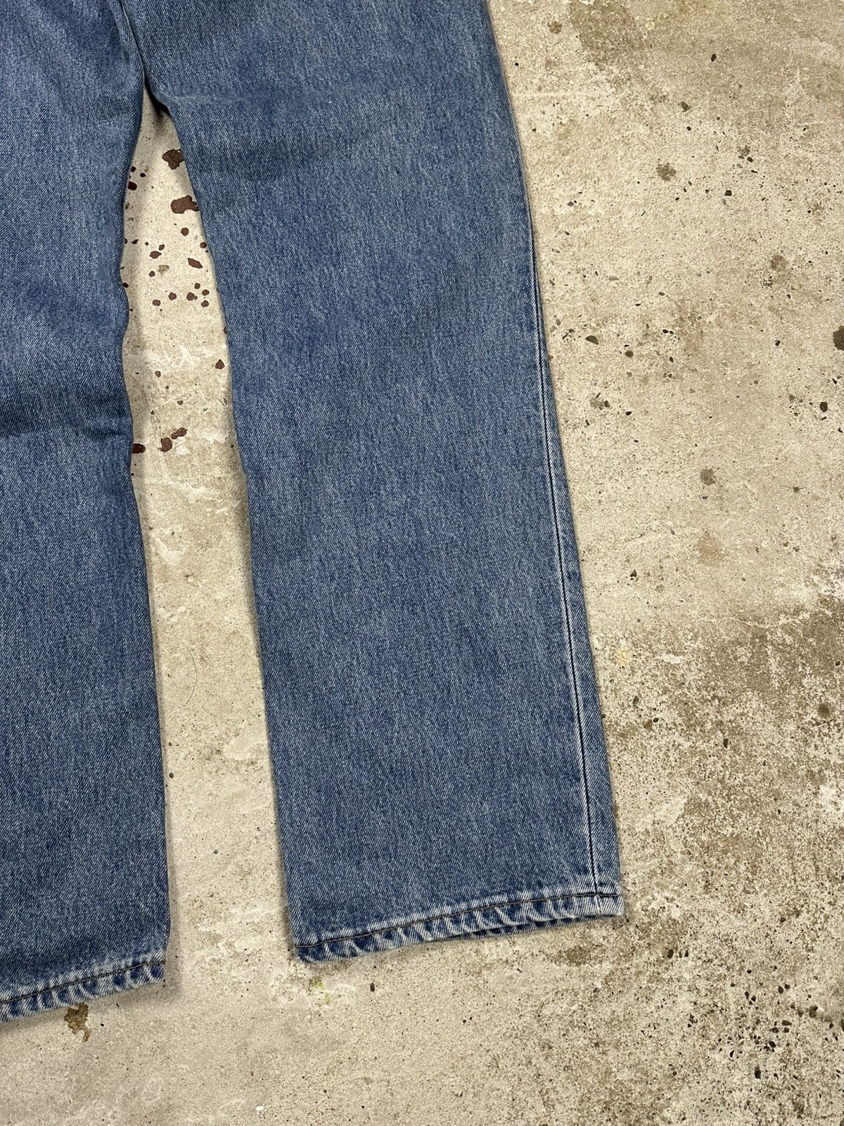 Levi's × Vintage Vintage 1993 Levi’s 501 Blue Denim Pants Jeans France Size US 33 - 10 Thumbnail