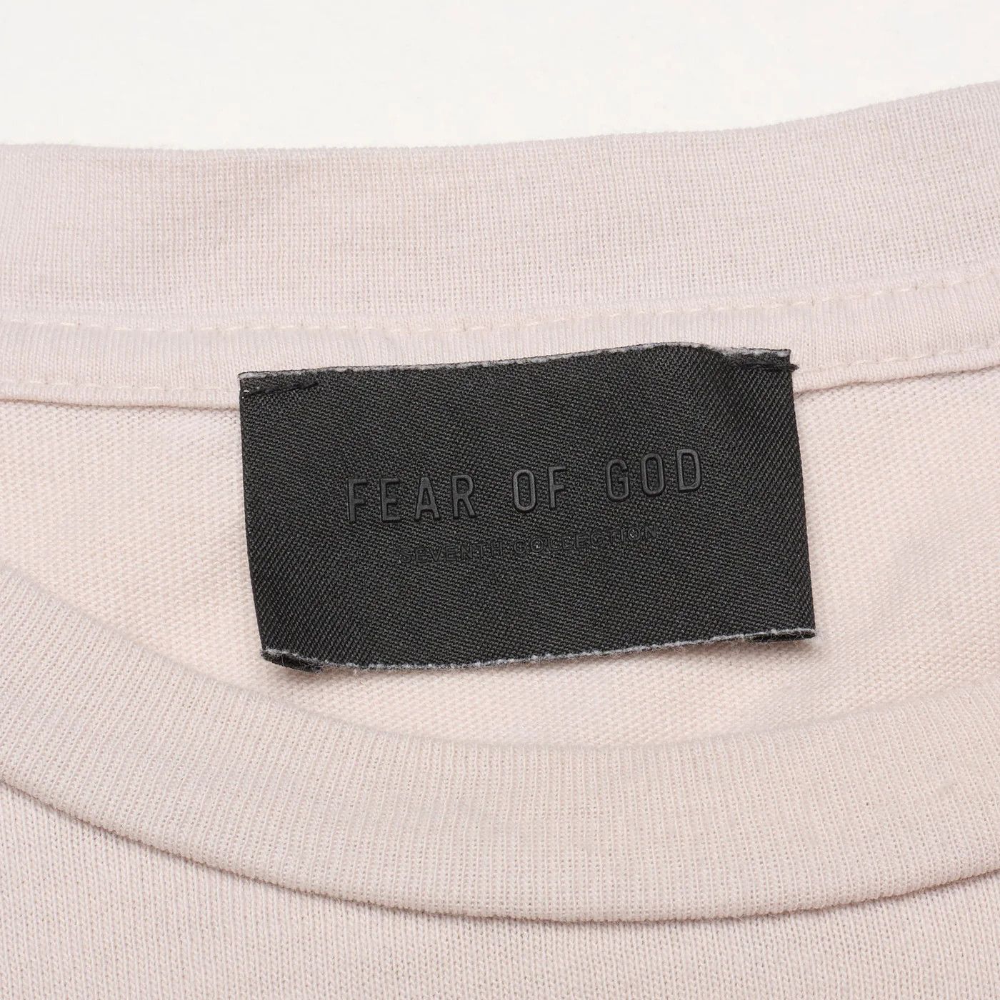 Fear of God FEAR OF GOD Seventh Collection Beige Cotton T-Shirt Size US L / EU 52-54 / 3 - 6 Thumbnail