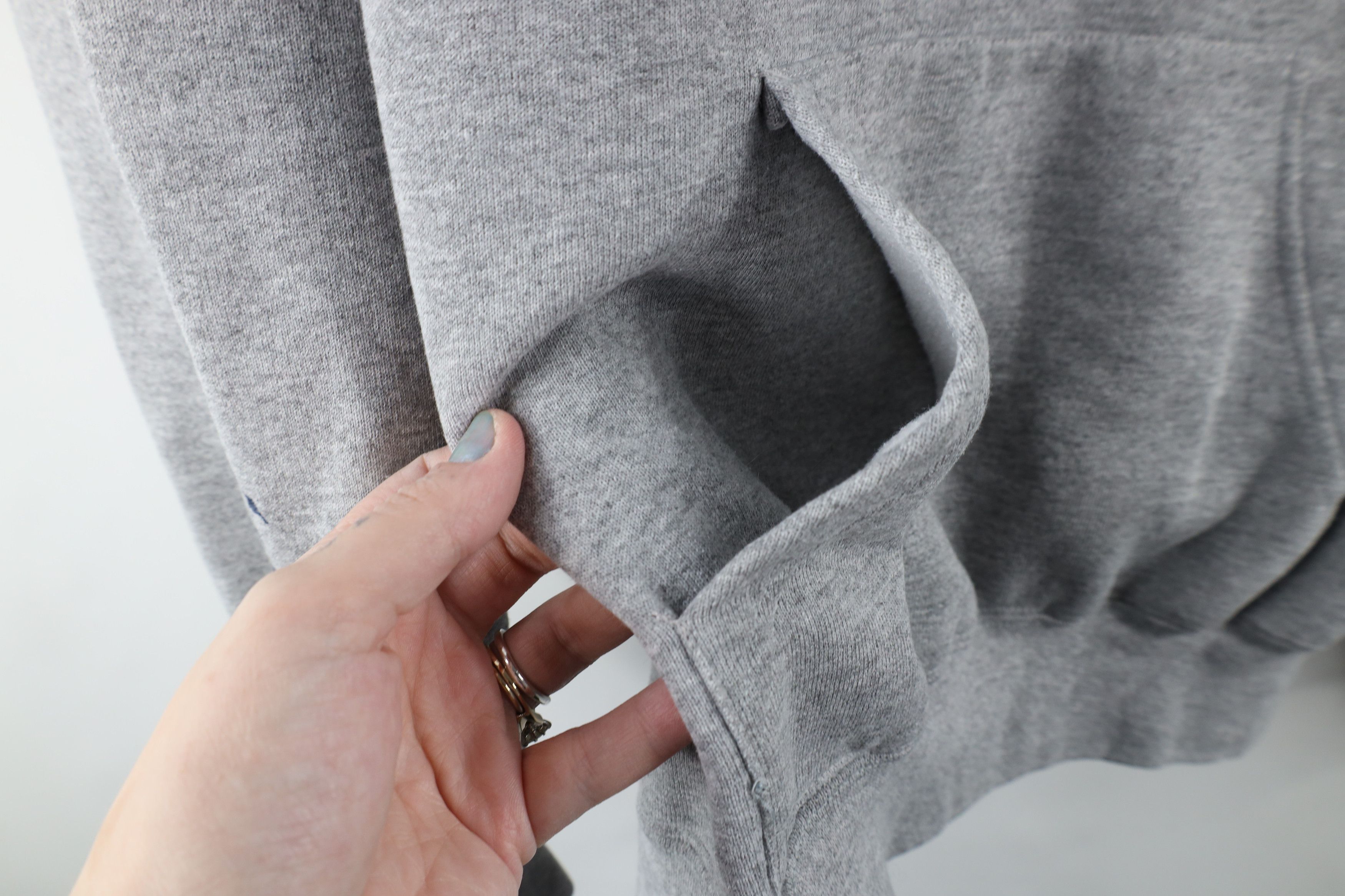 Vintage Vintage 90s Bowling Green State University Hoodie Gray USA Size US L / EU 52-54 / 3 - 8 Thumbnail