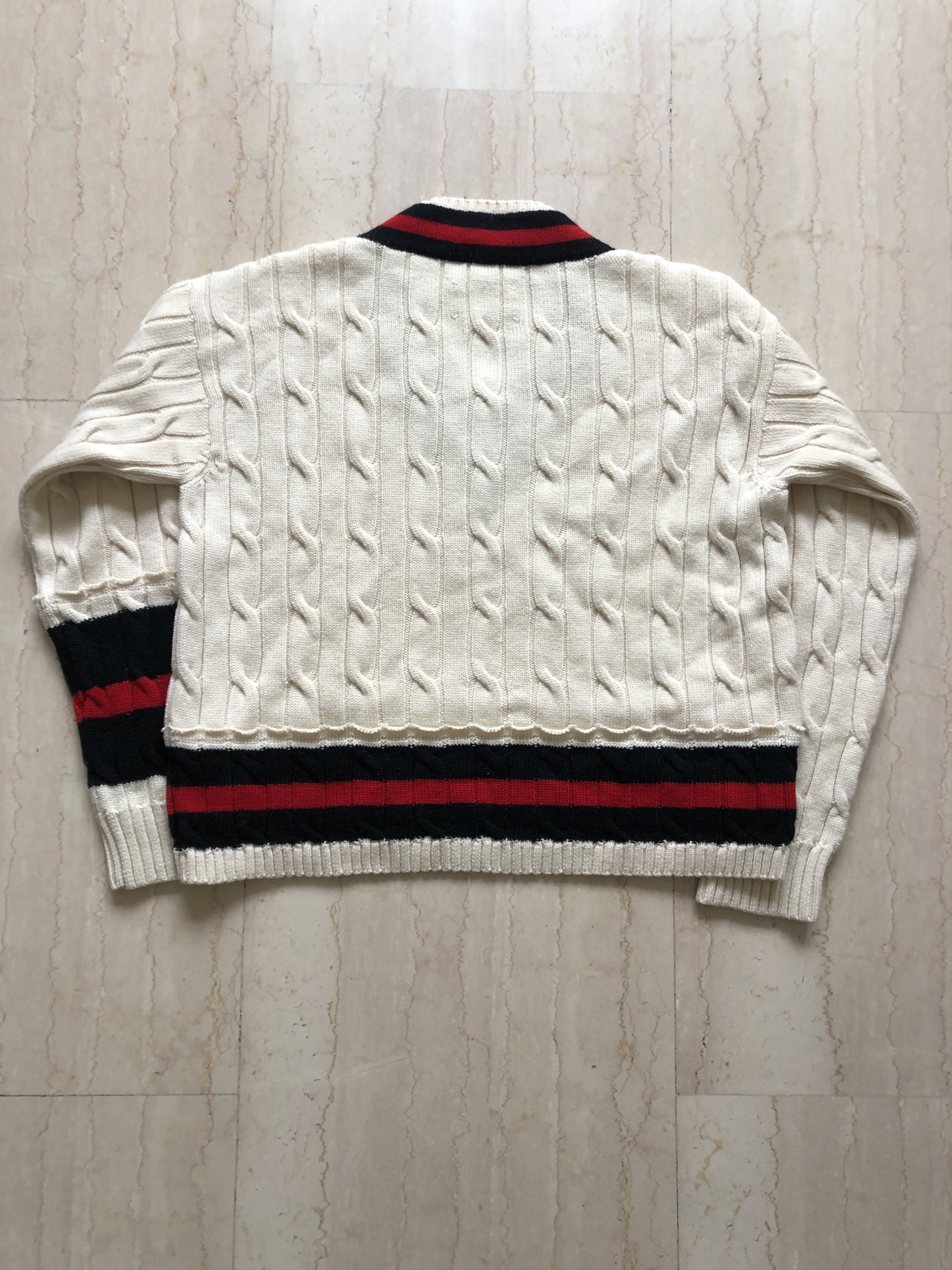 Maison Margiela Margiela V Neck Sweater Size US M / EU 48-50 / 2 - 2 Thumbnail
