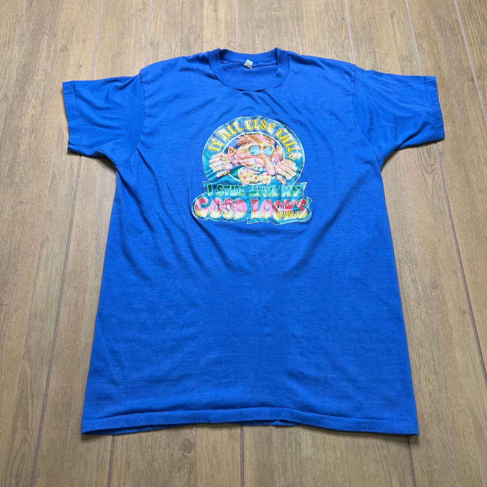 Vintage Vintage 80s T shirt Sz XL "I STILL HAVE MY GOOD LOOKS"Sz S/M Size US XL / EU 56 / 4 - 1 Thumbnail